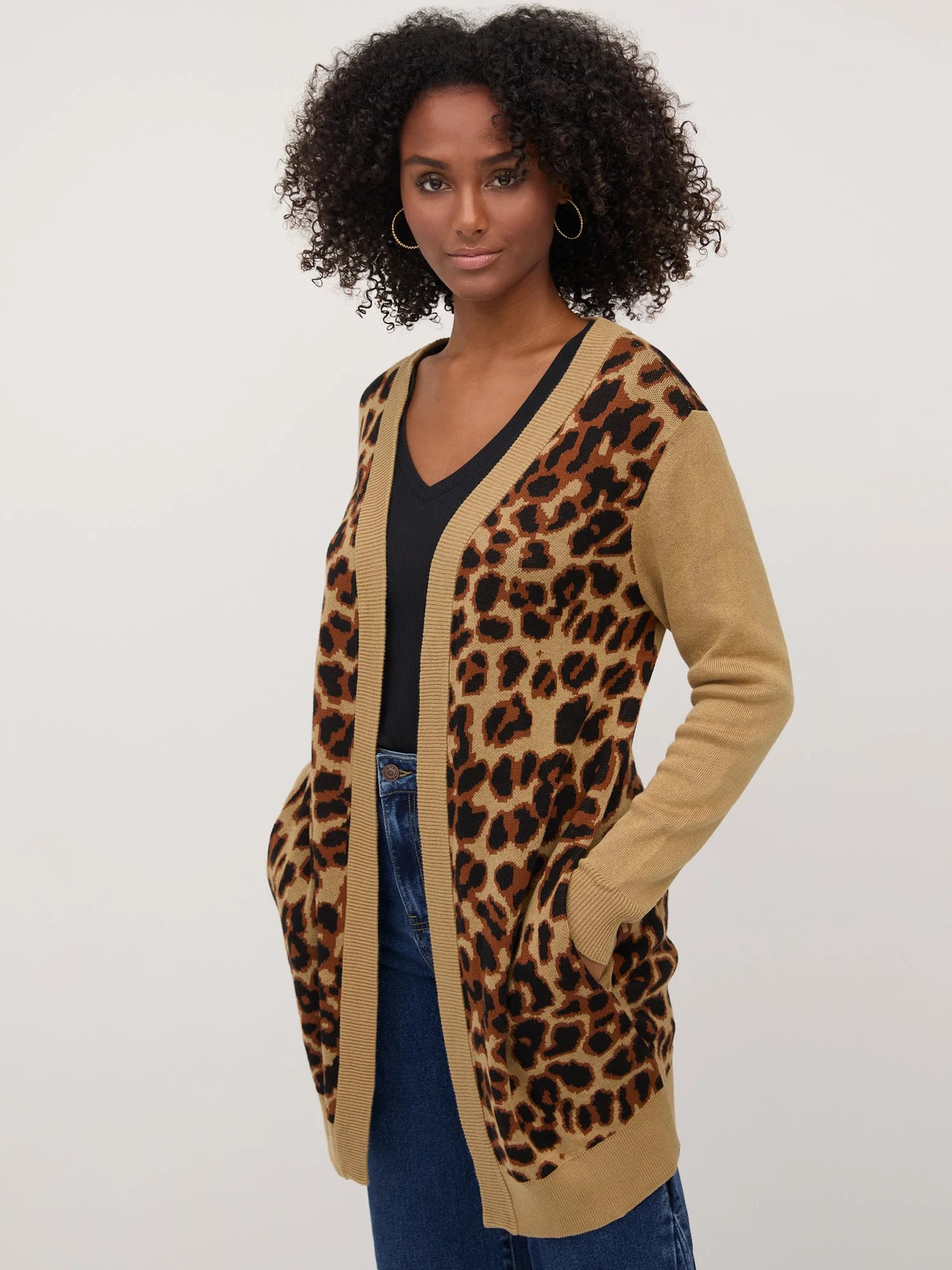 Leopard-Print Coatigan - Image 5