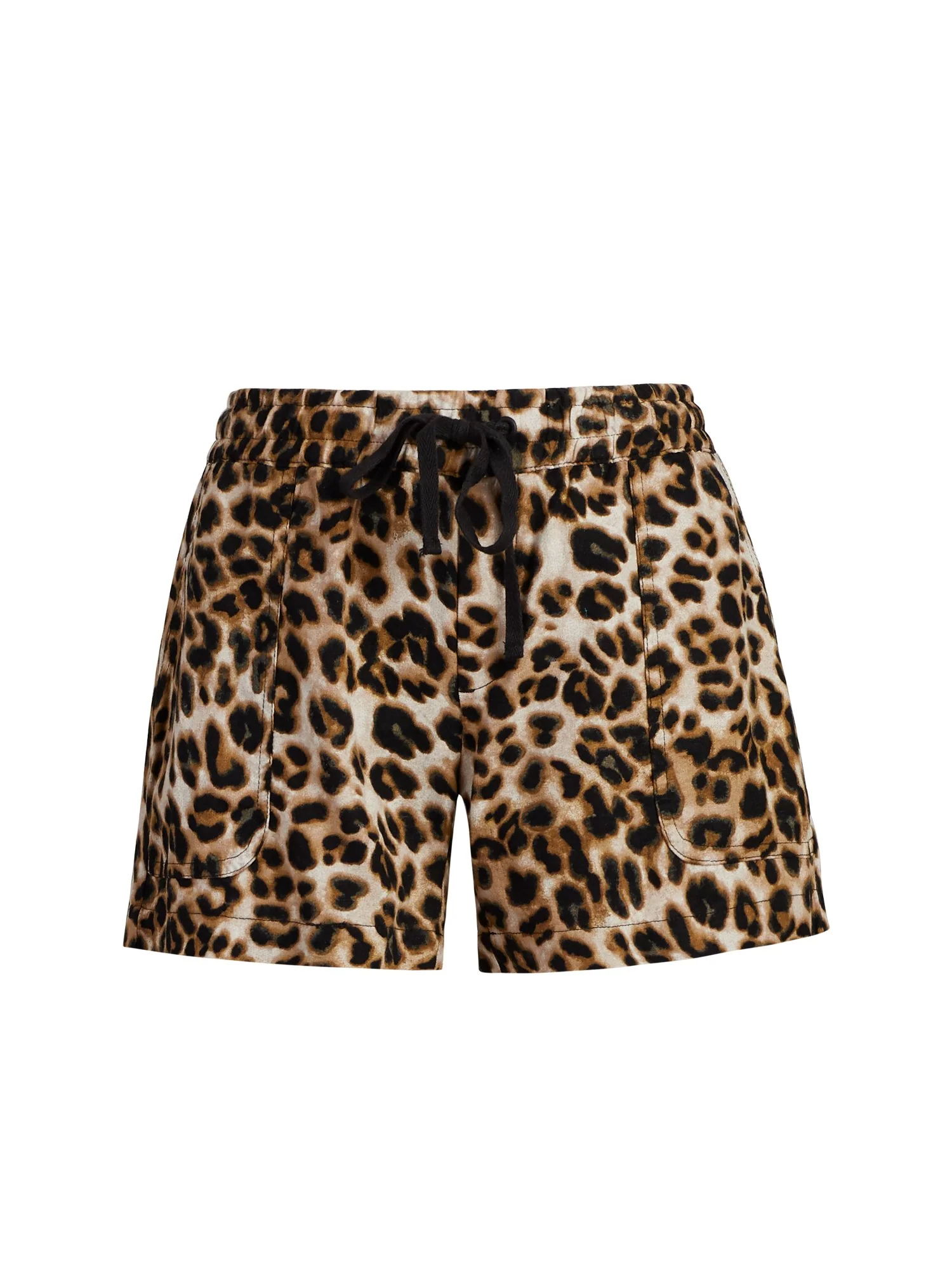 Leopard-Print Drawstring Short - Image 2