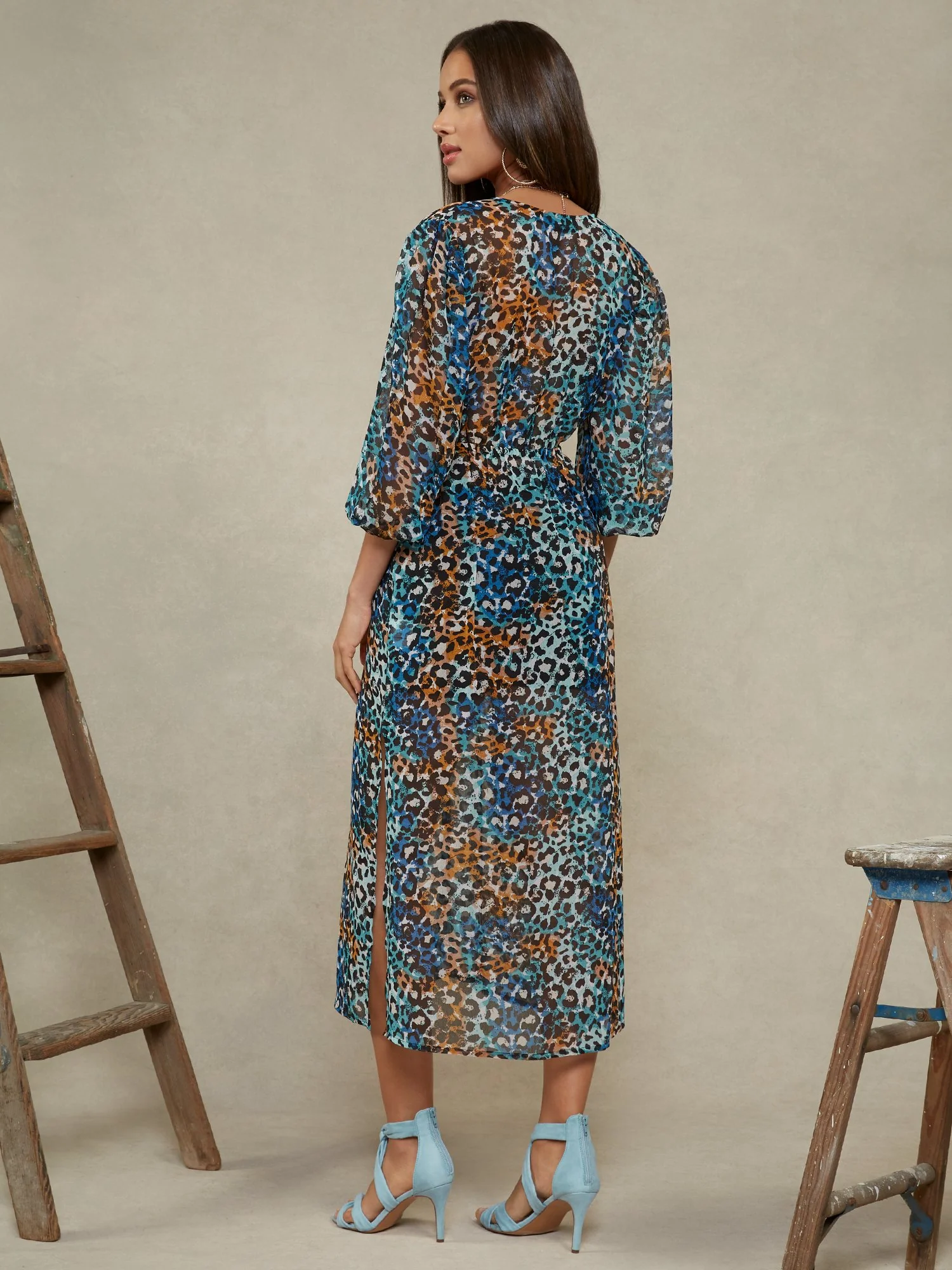 Leopard-Print Duster - Image 2