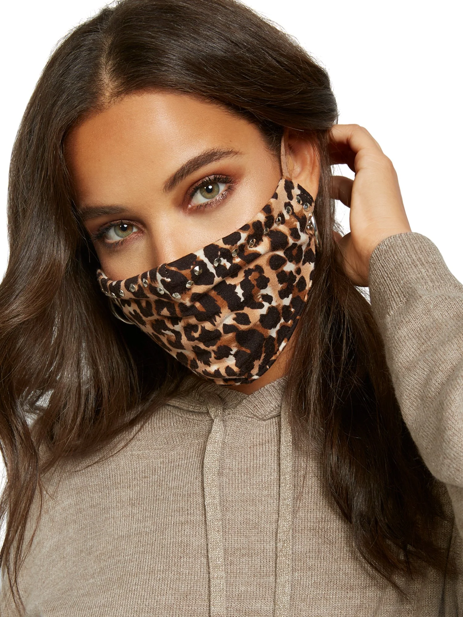 Leopard-Print Face Mask - Image 2
