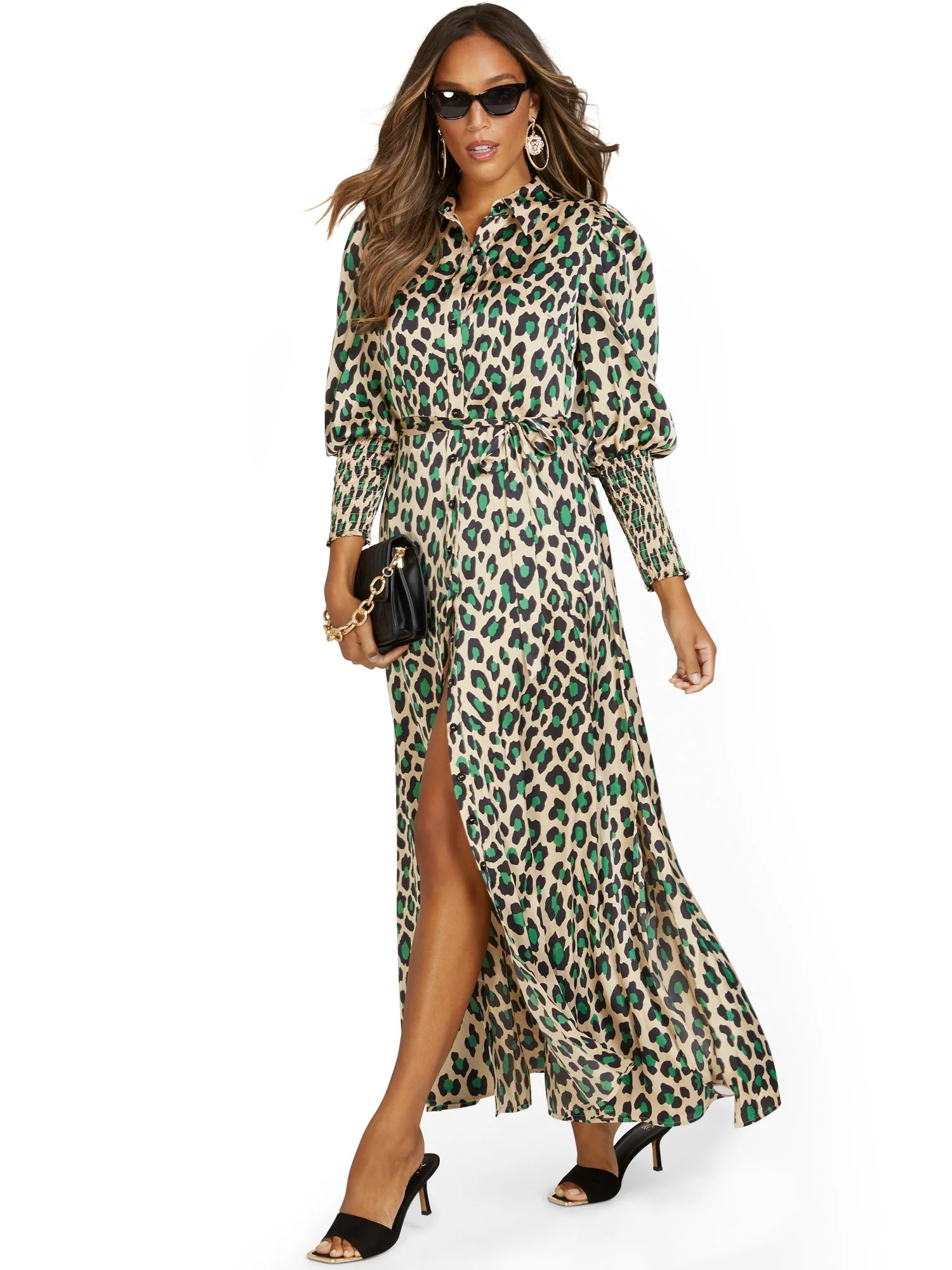 Leopard-Print Maxi Dress - Image 2