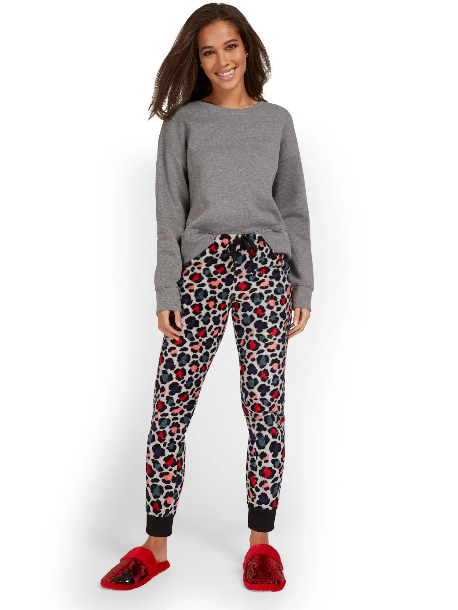 Leopard-Print Pajama Pant - Image 4