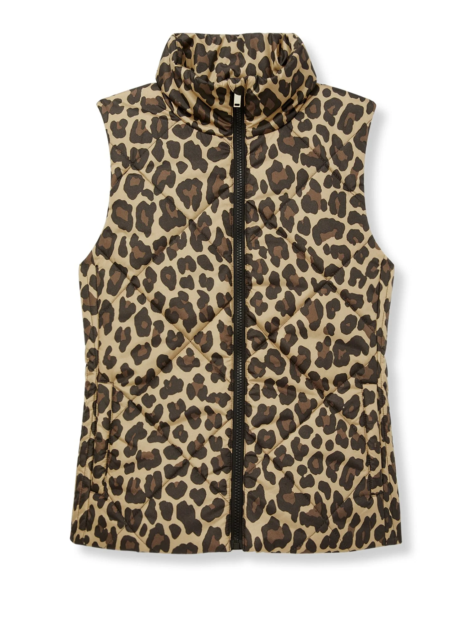 Leopard-Print Puffer Vest - Image 2