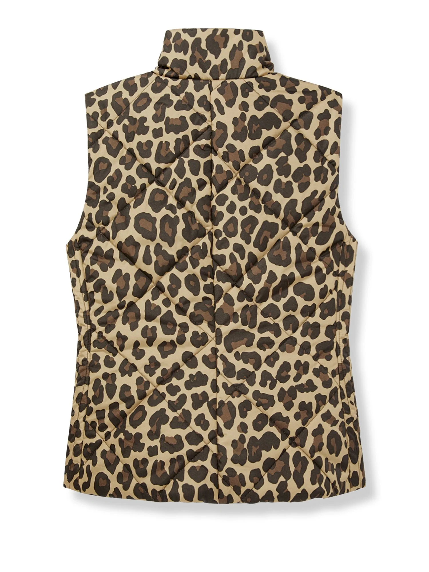 Leopard-Print Puffer Vest - Image 3