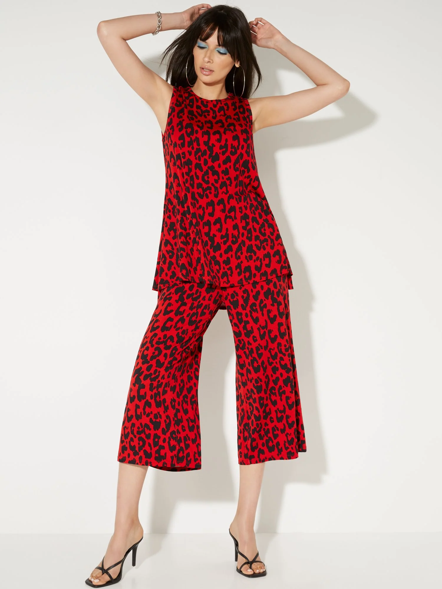 Leopard-Print Tunic Top - NY&C Style System - Image 4