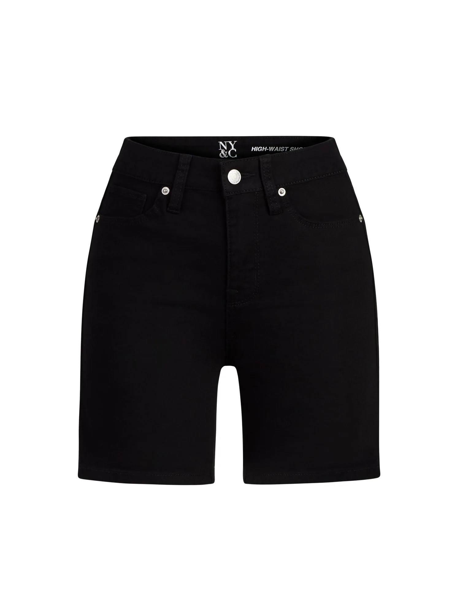 Lexi High-Waisted 5-Inch Black Short - Image 2