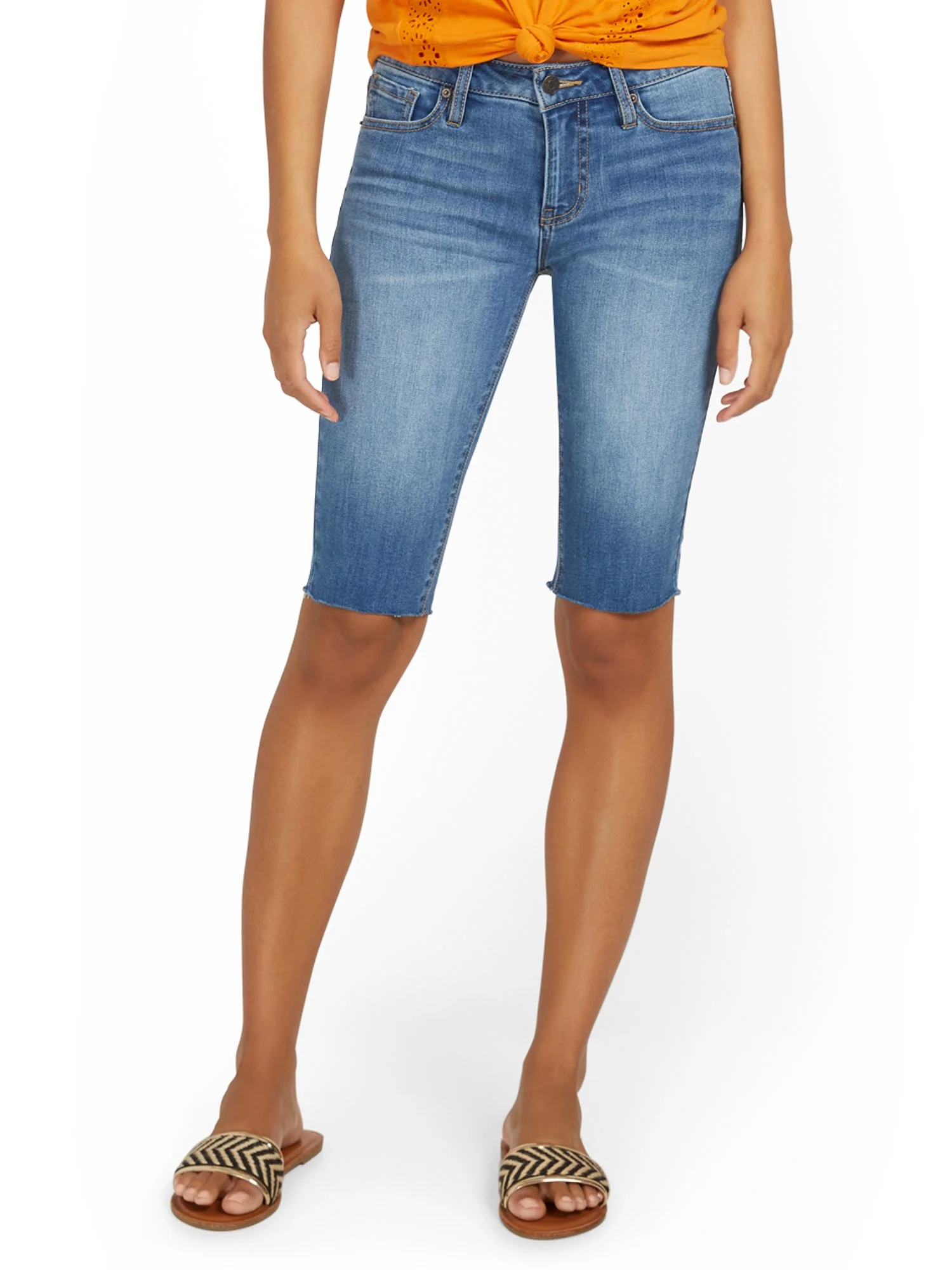 Lexi Mid-Rise 13-Inch Bermuda Short