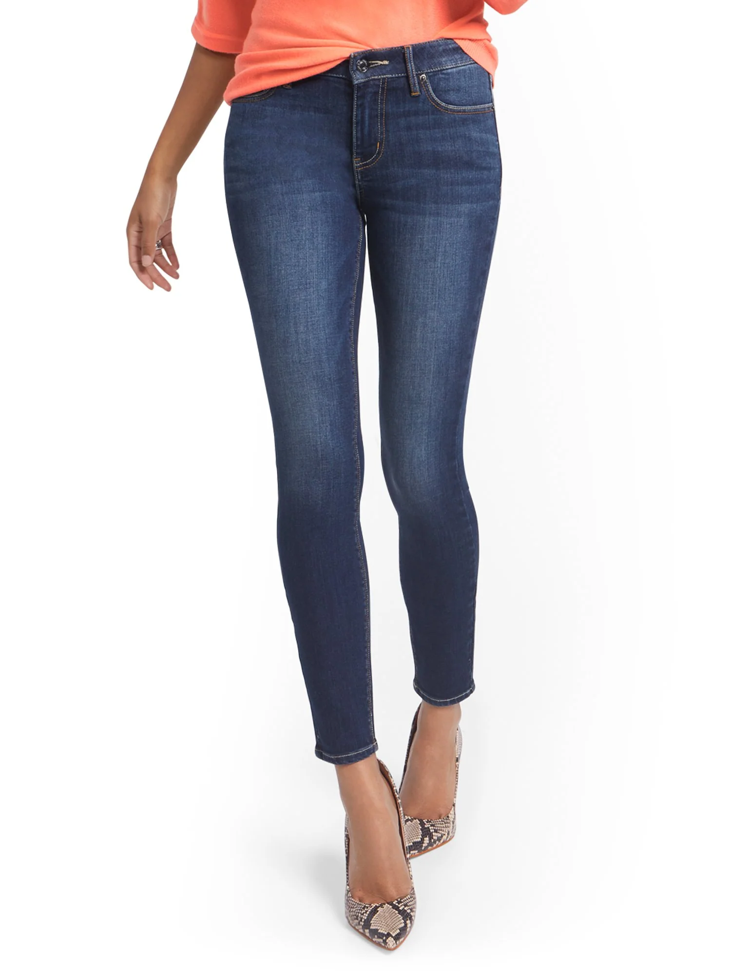 Lexi Mid-Rise Super-Skinny Jeans - Image 2