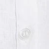 Linen-Blend Button-Front Short-Sleeve Top - Image 3