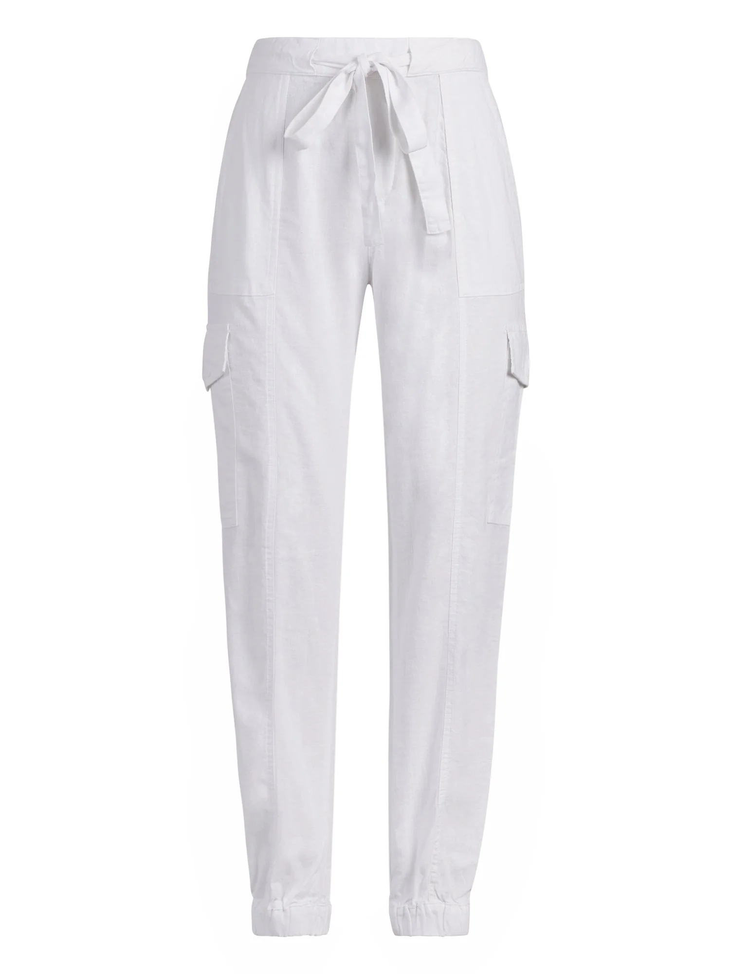 Linen-Blend Cargo Jogger Pant - Image 2