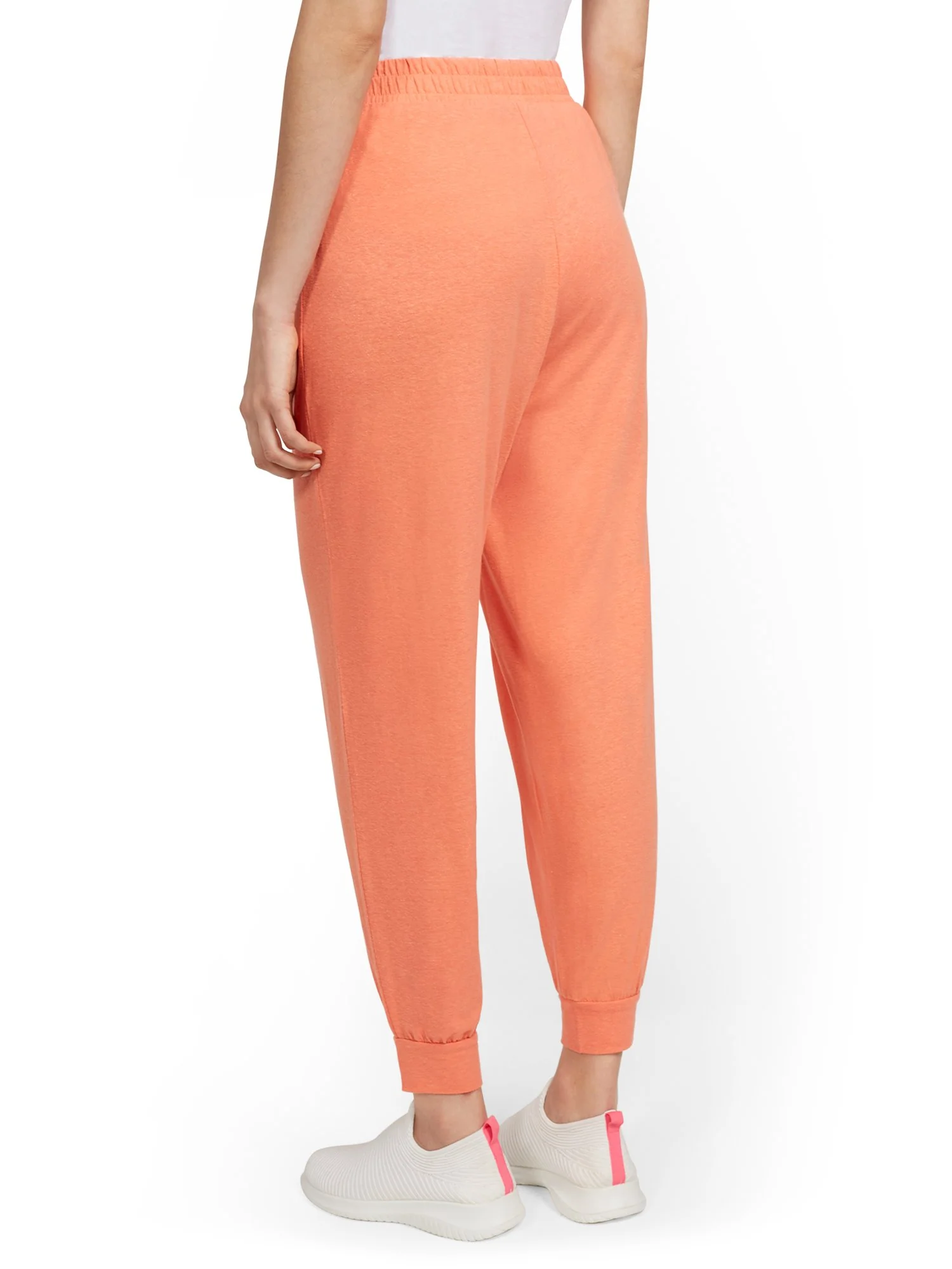 Linen-Blend High-Waisted Jogger Pant - Image 3