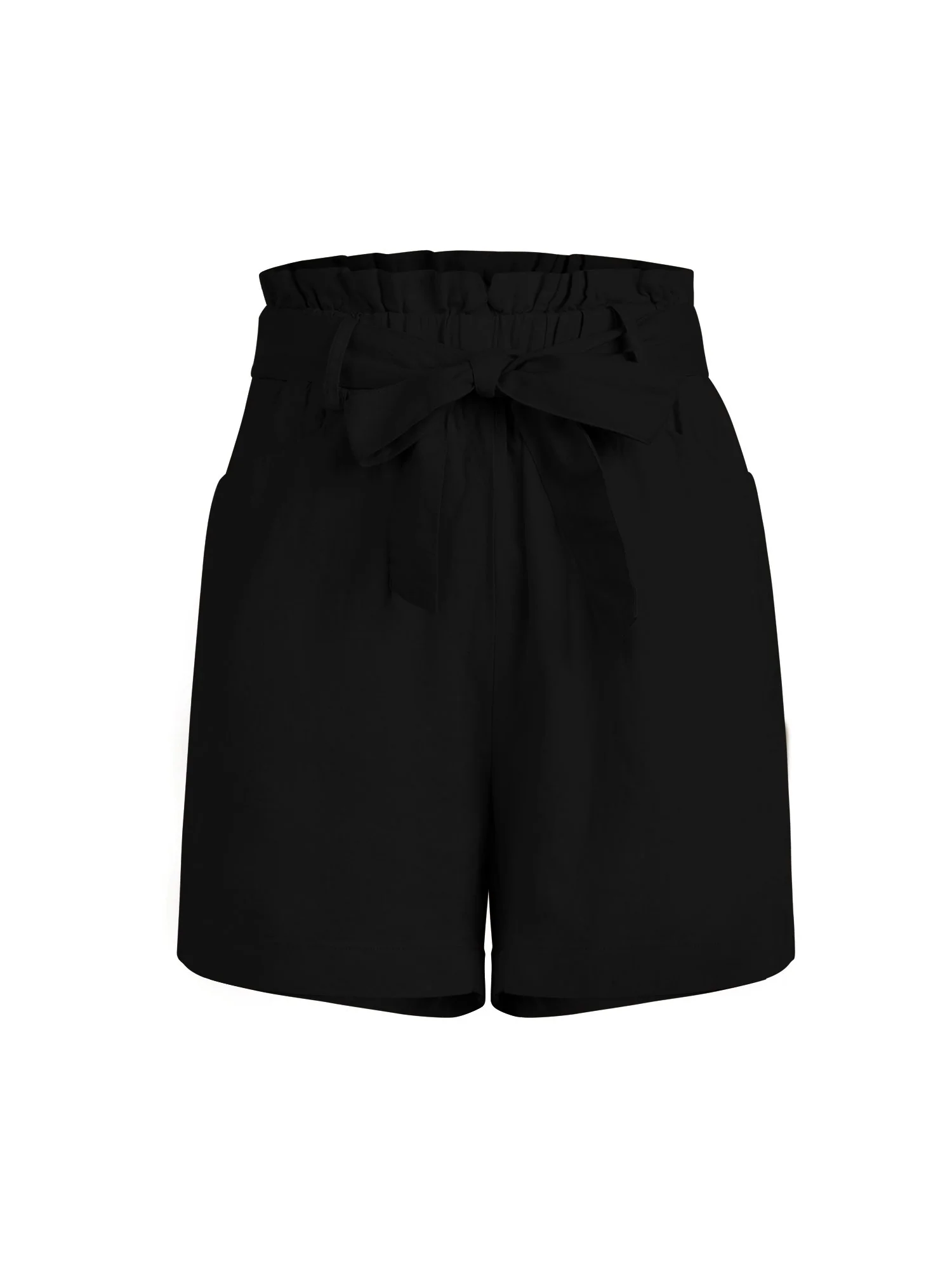 Linen-Blend Tie-Waist Short - Image 2
