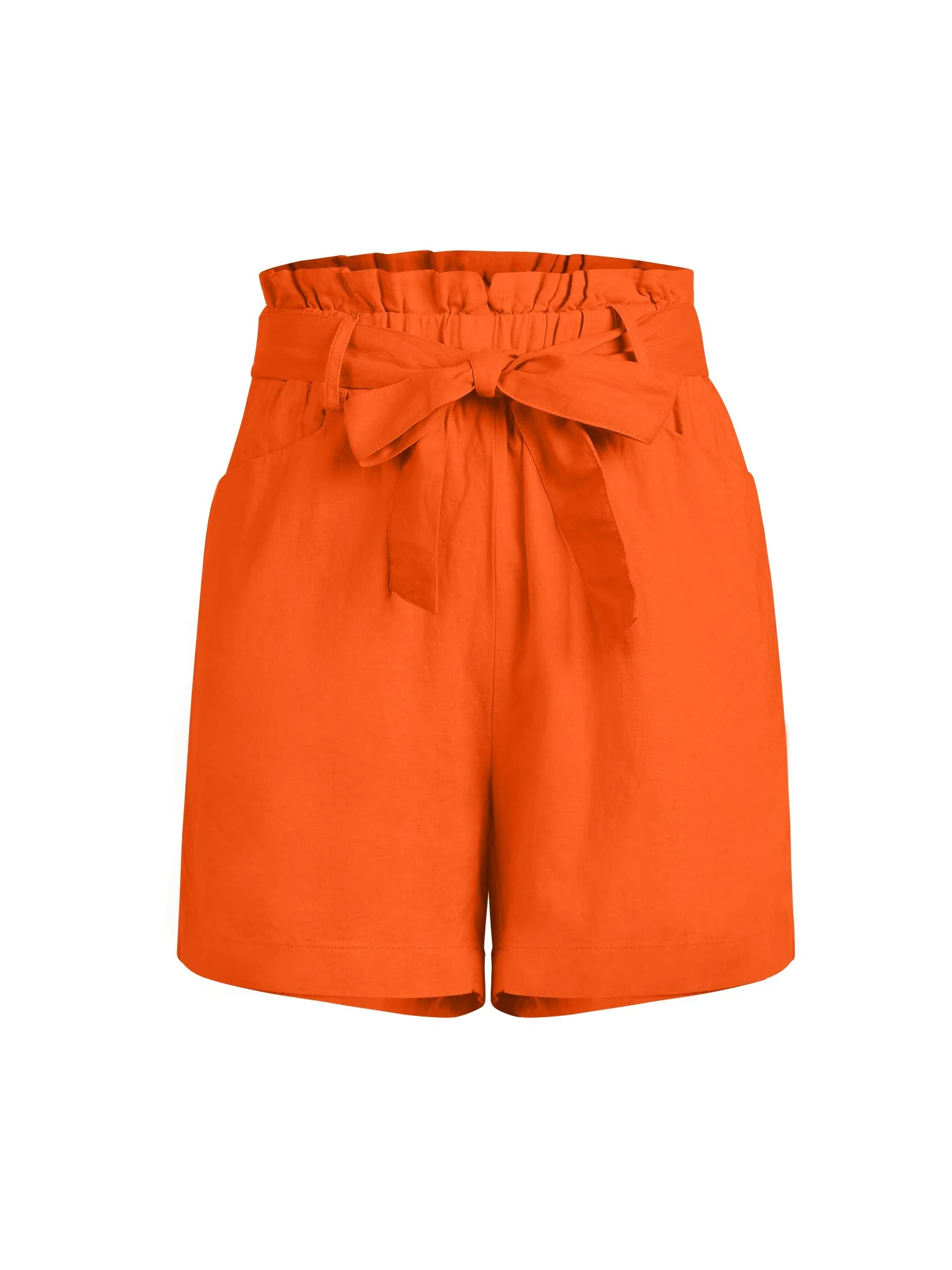 Linen-Blend Tie-Waist Short - Image 6