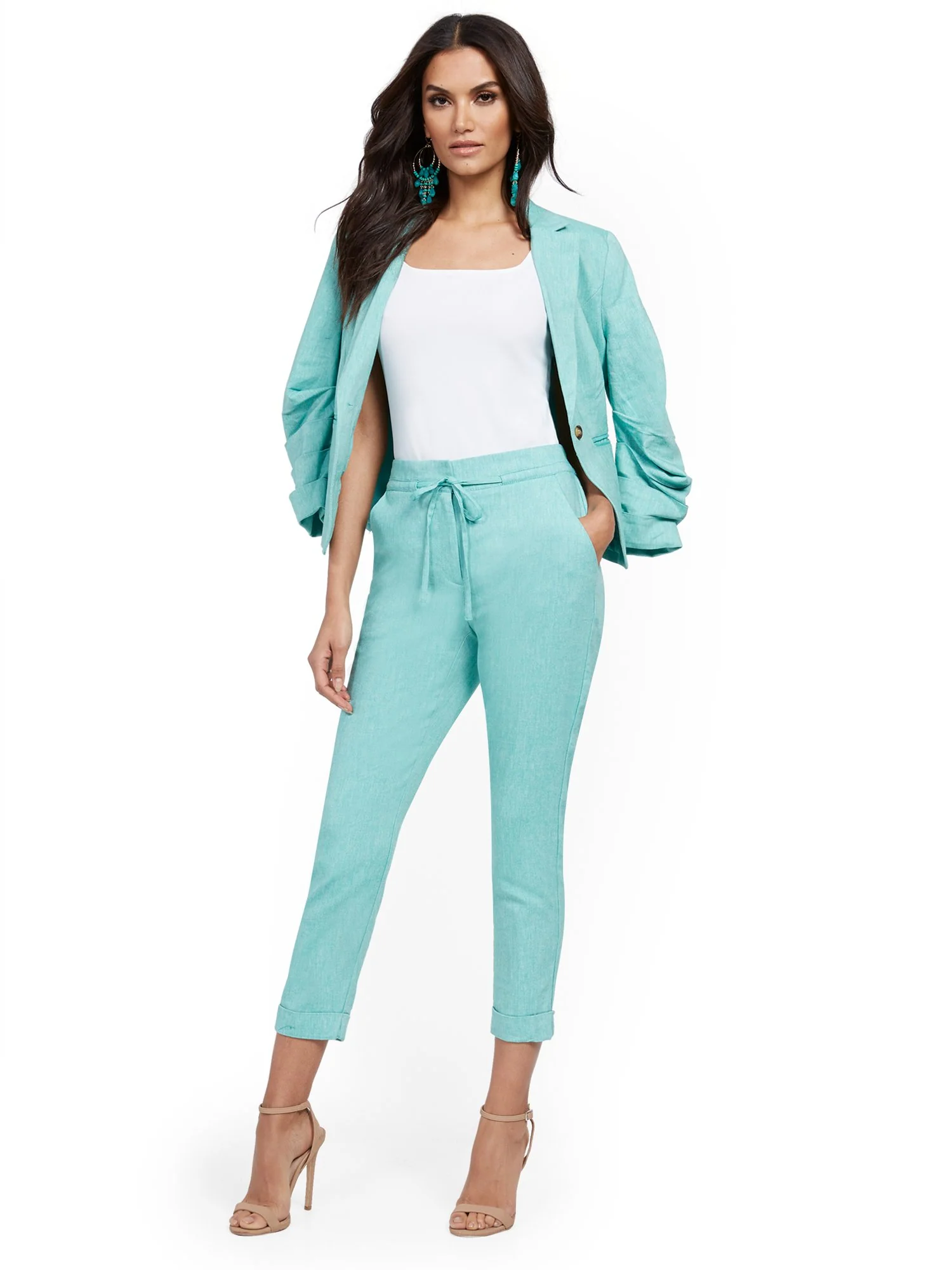Linen Jogger Pant - 7th Avenue - Image 4