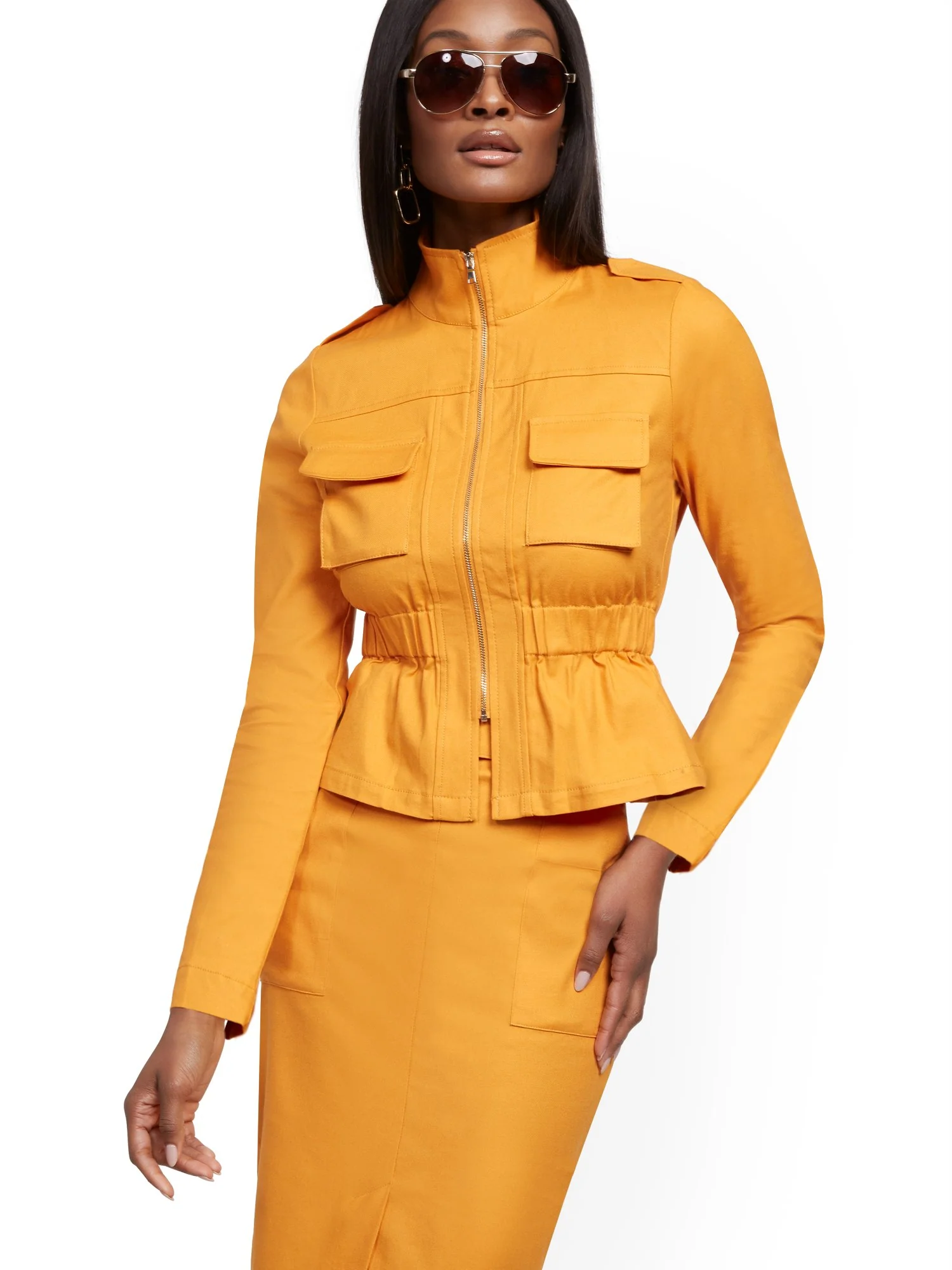 Linen Safari Jacket - 7th Avenue - Image 5