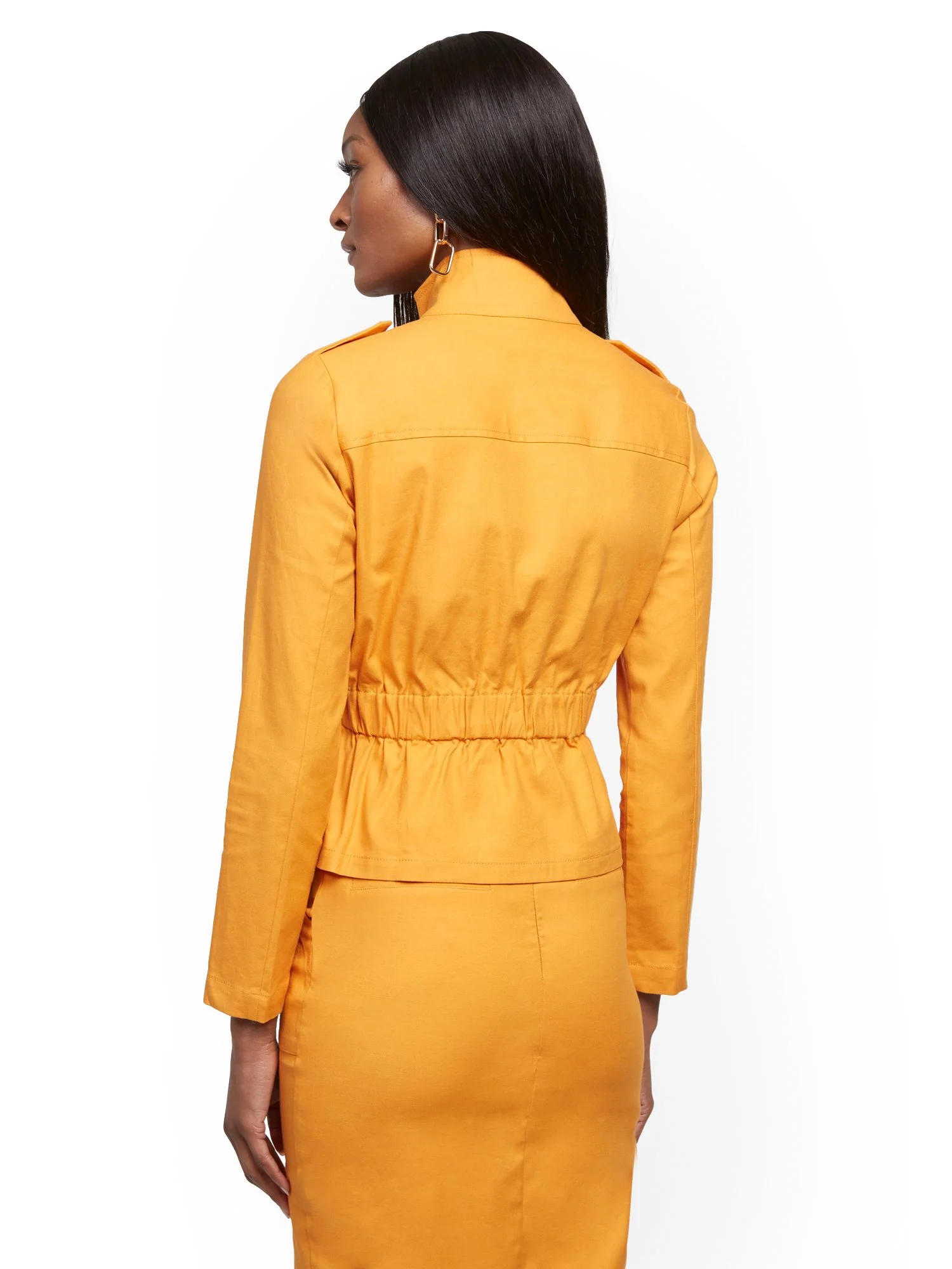 Linen Safari Jacket - 7th Avenue - Image 7