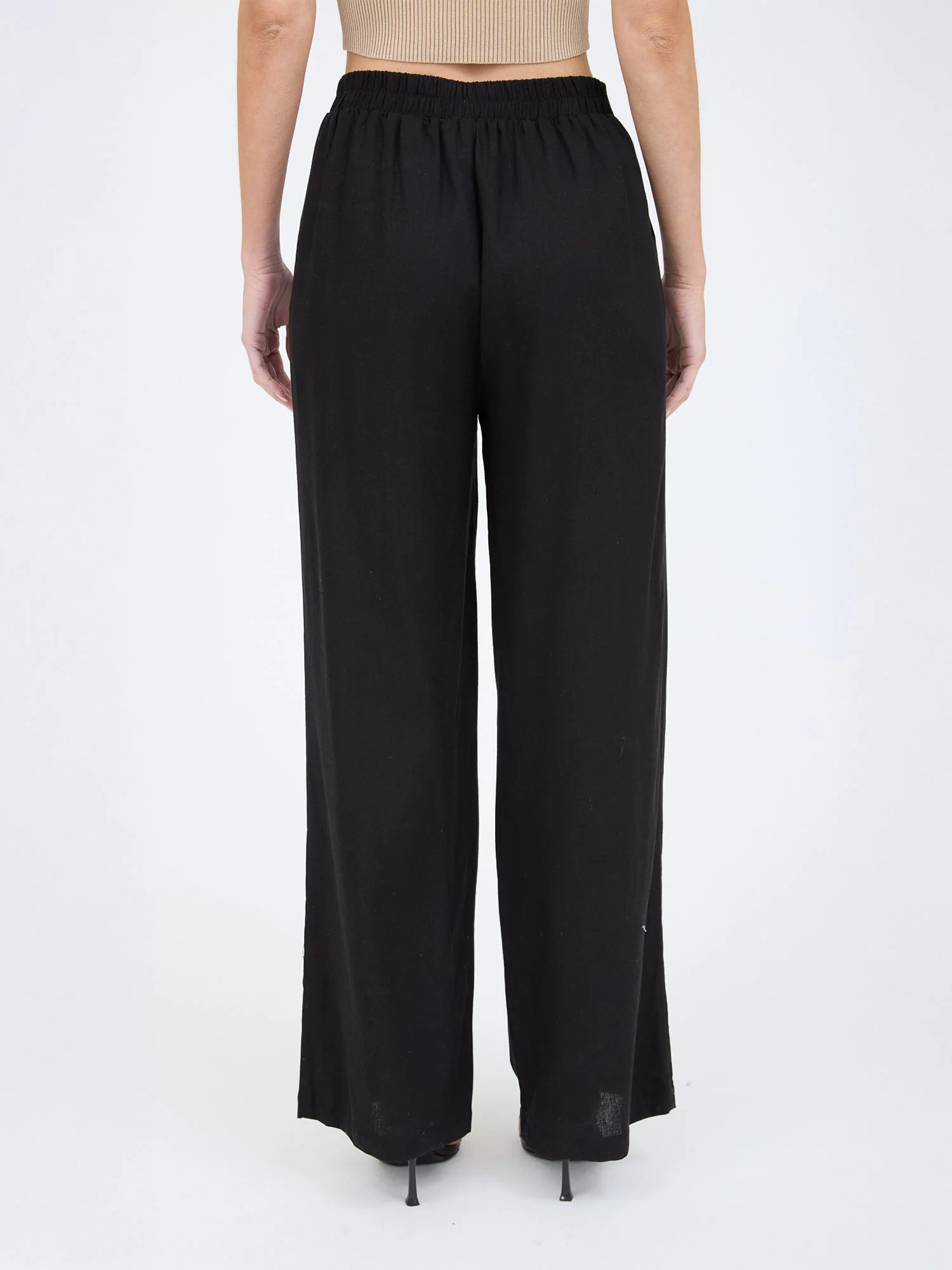 Linien High Wasited Pull On Pants - Image 2