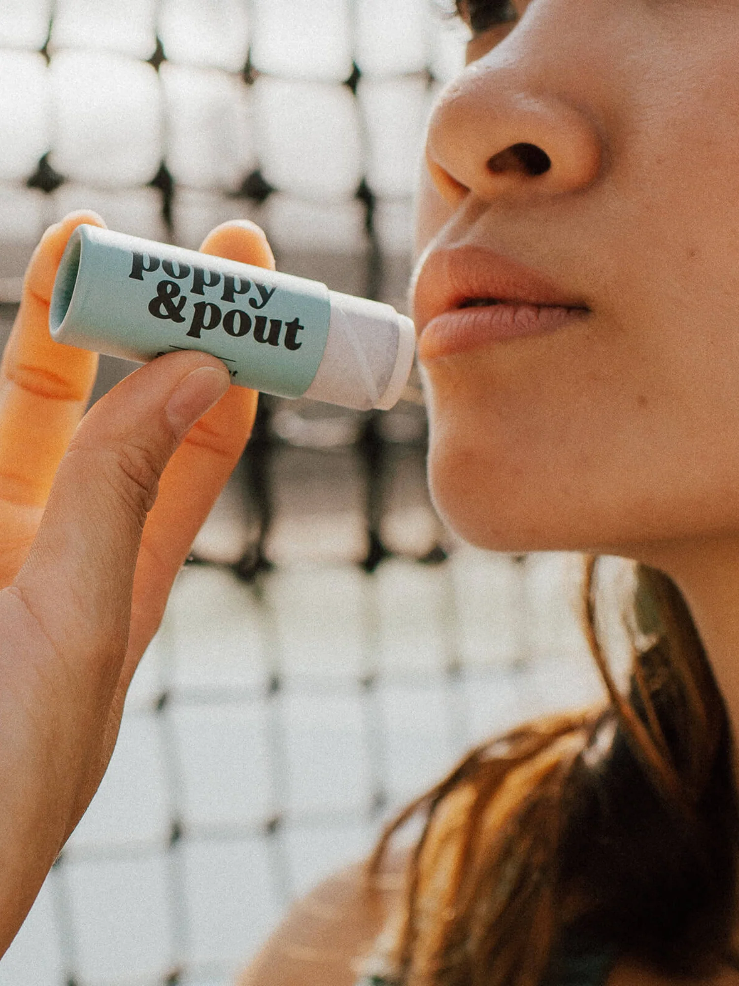 Poppy & Pout Lip Balm, Sweet Mint - Brands We Love - Image 4