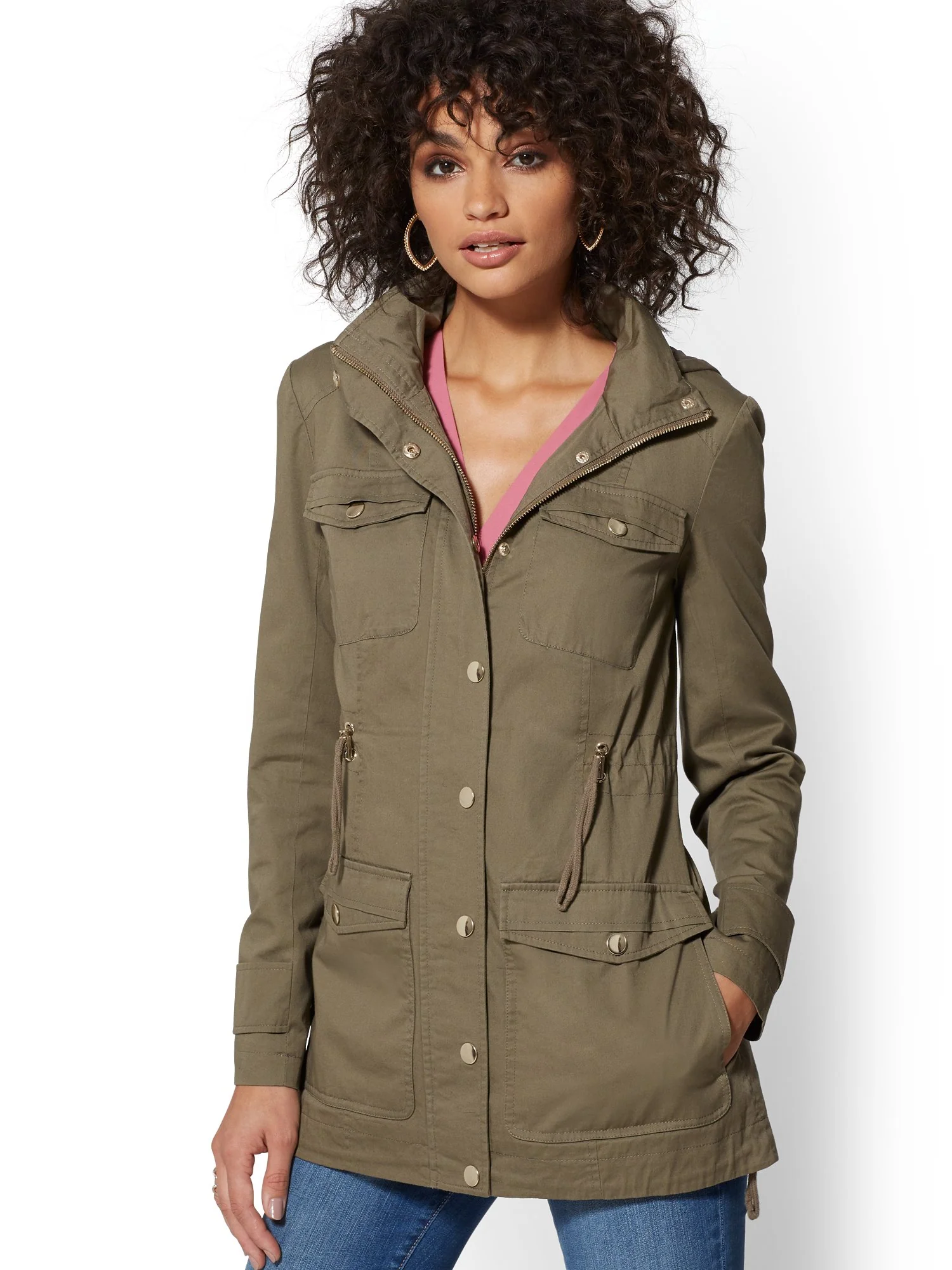 Long Anorak Jacket - Image 11
