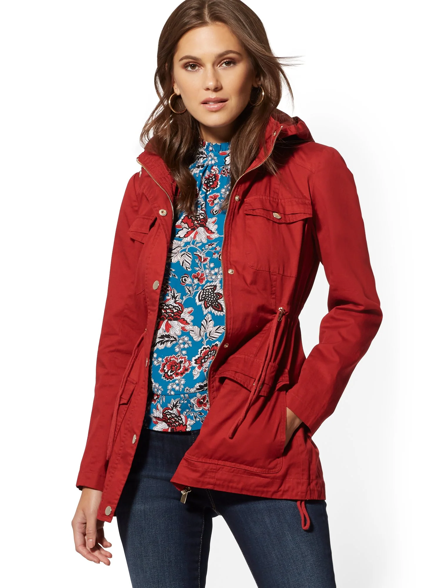 Long Anorak Jacket - Image 13