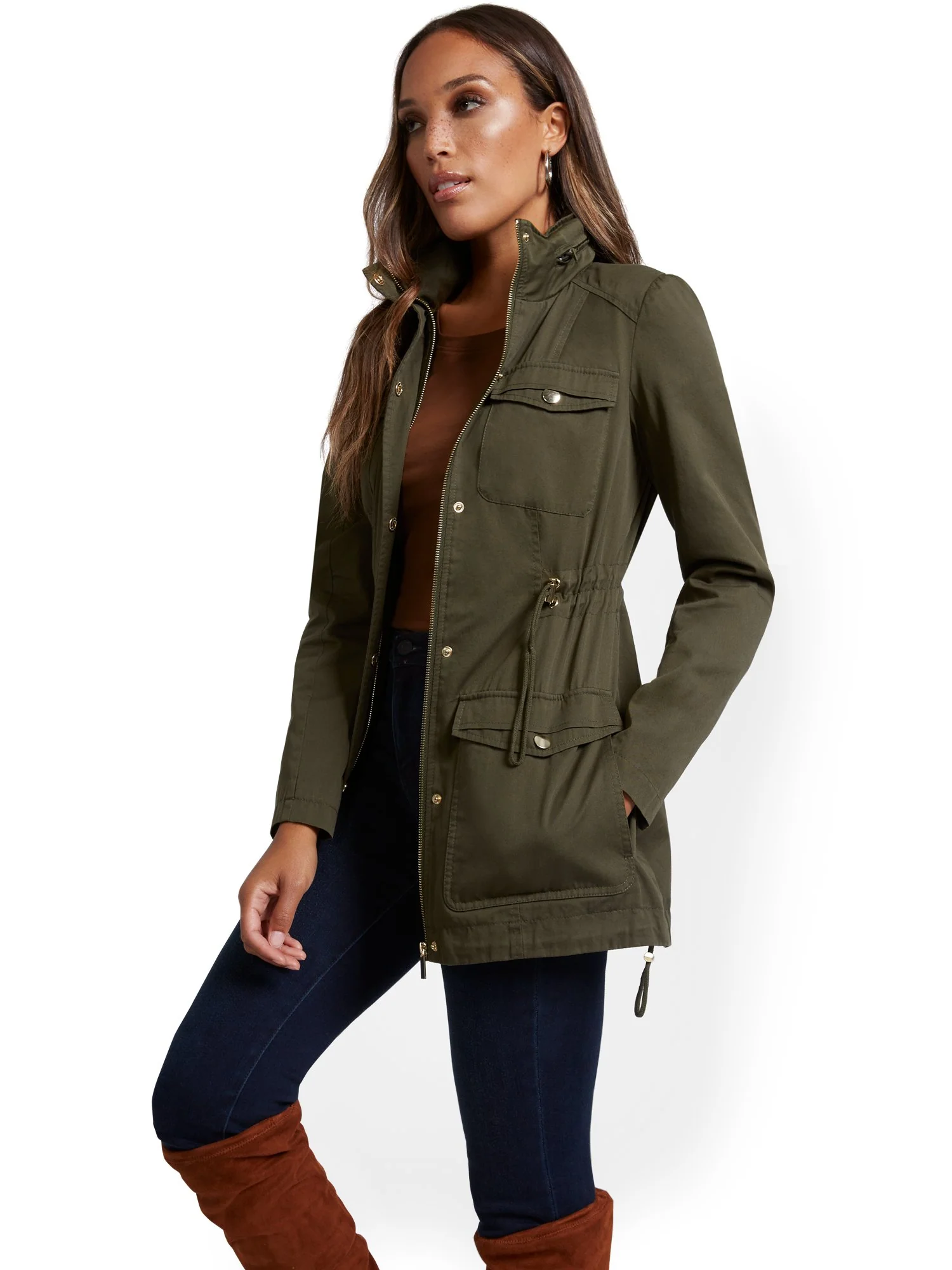 Long Anorak Jacket - Image 23