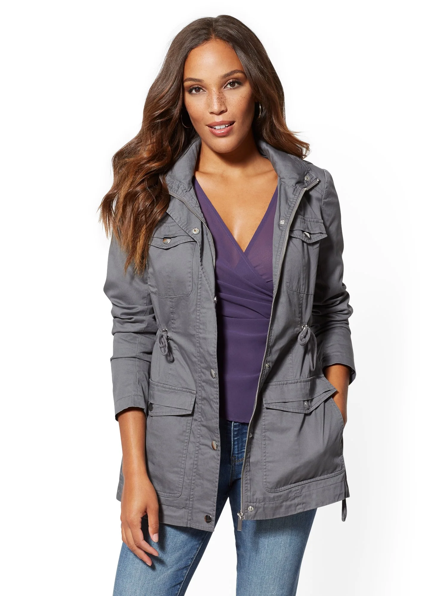 Long Anorak Jacket - Image 27