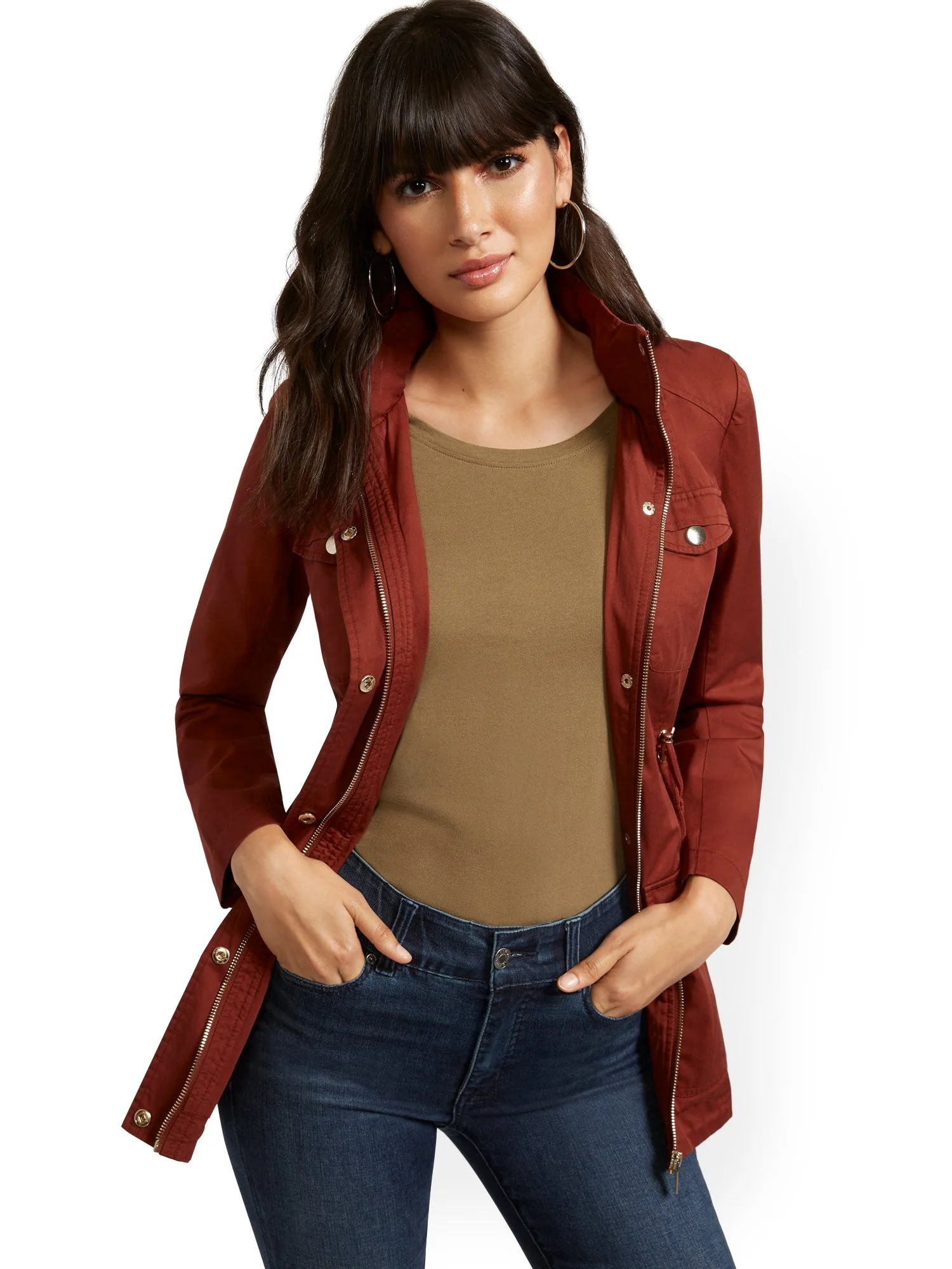Long Anorak Jacket - Image 30