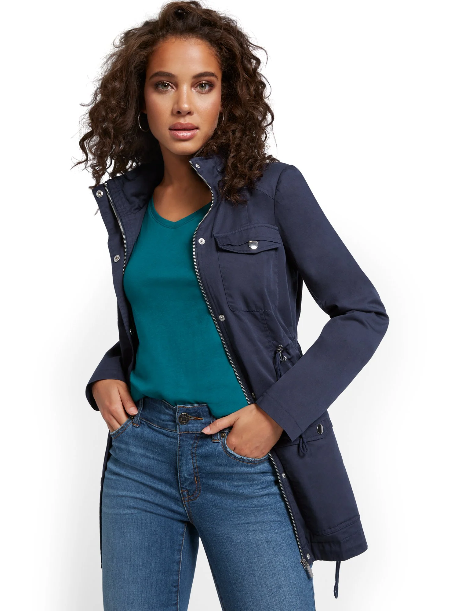 Long Anorak Jacket - Image 33