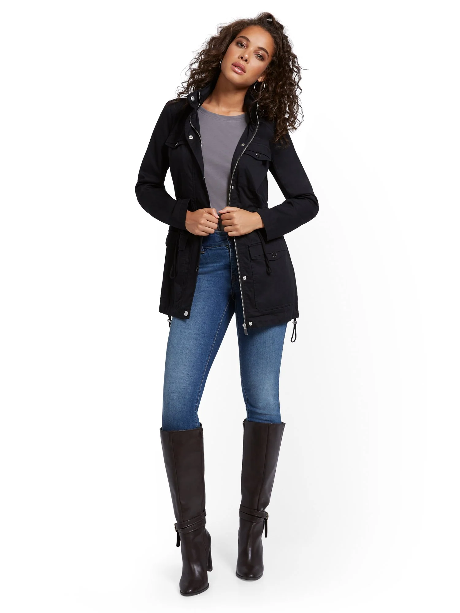 Long Anorak Jacket - Image 6