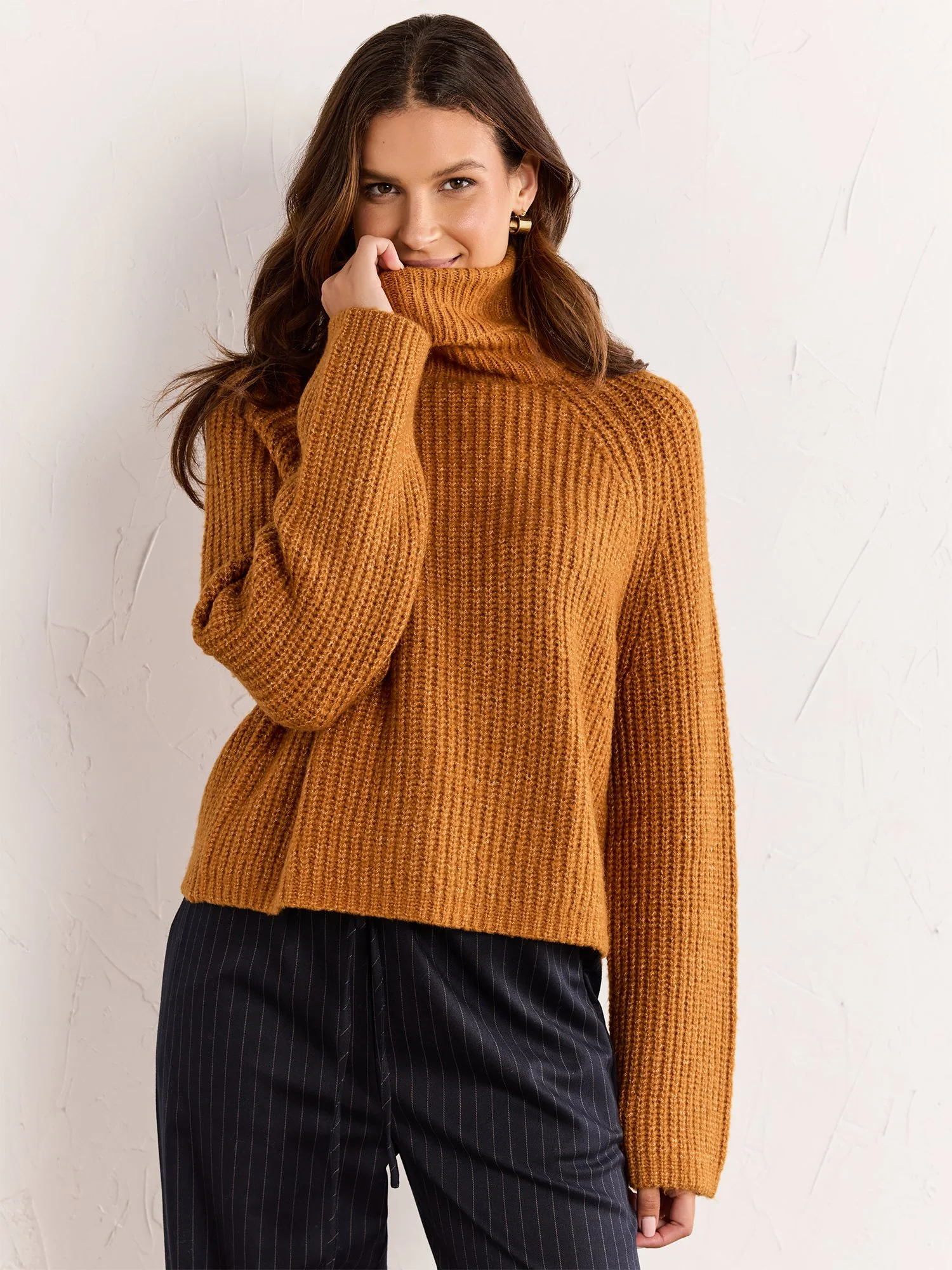 Hyfve Long-Sleeve Chunky Ribbed Knit Pullover - Brands We Love - Image 7