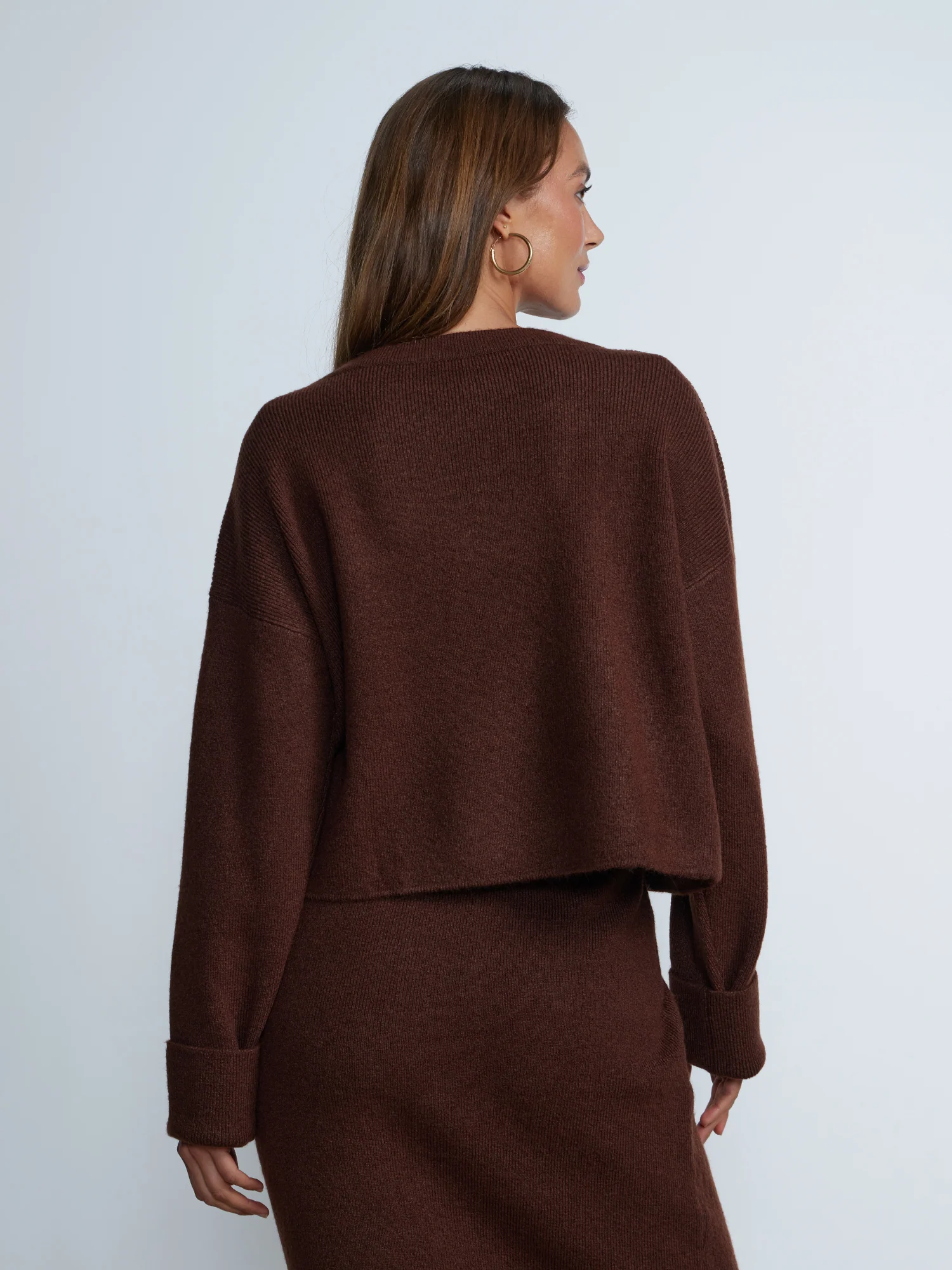 Long Sleeve Dolman Sweater - Image 3