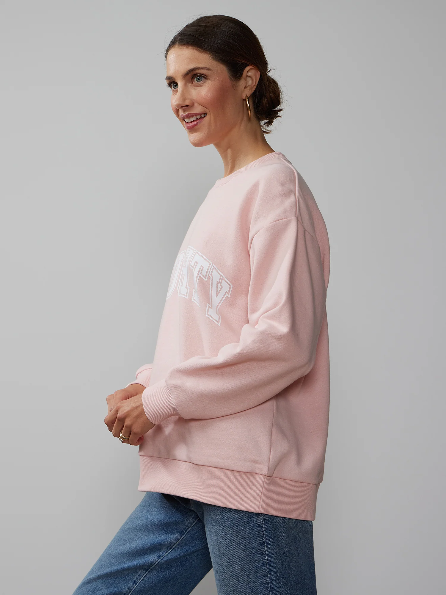 Naughty Fleece Sweatshirt - Image 2