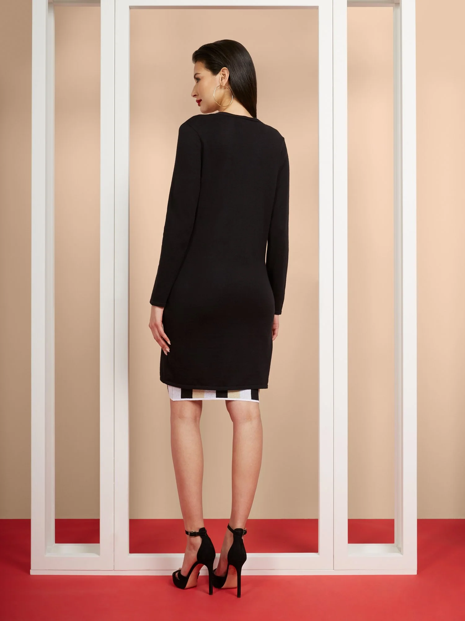 Long-Sleeve Open Duster - Image 3