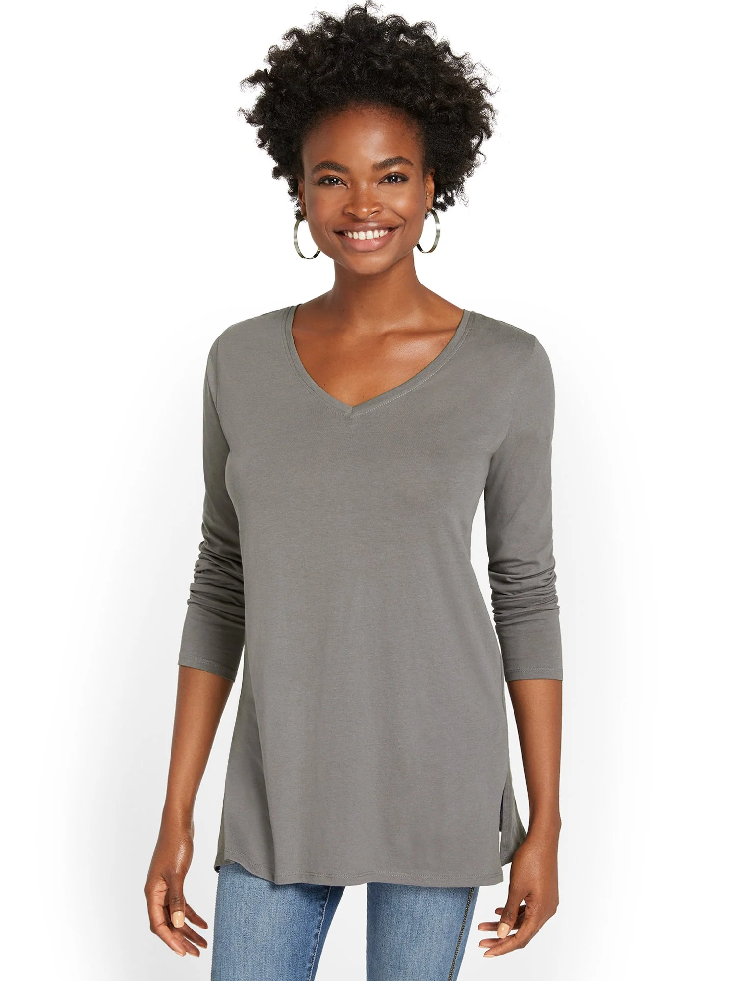 Long-Sleeve Perfect Tunic Top - Image 9