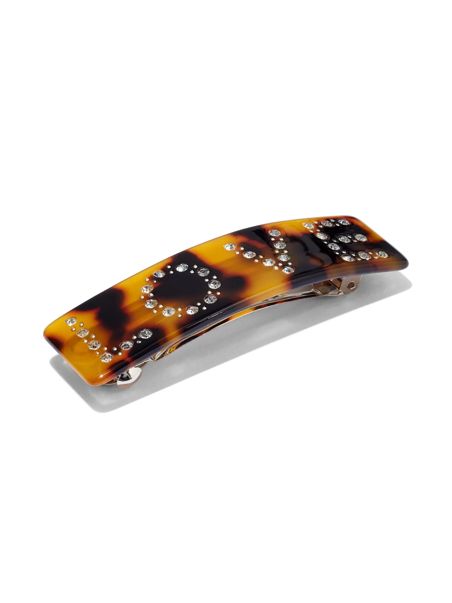 'Love' Faux-Tortoise Barrette