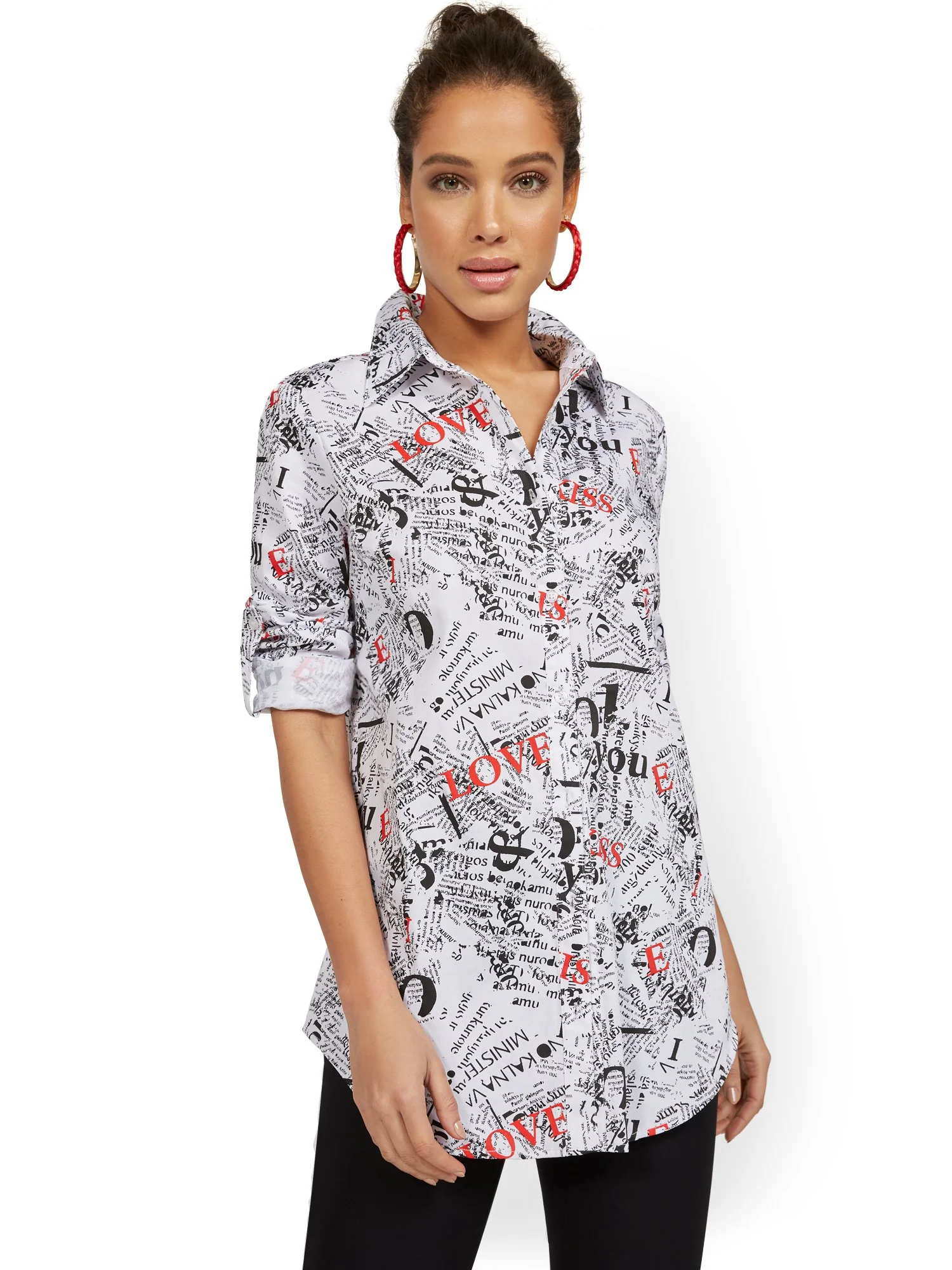 Love Modern Madison Tunic Shirt - 7th Avenue
