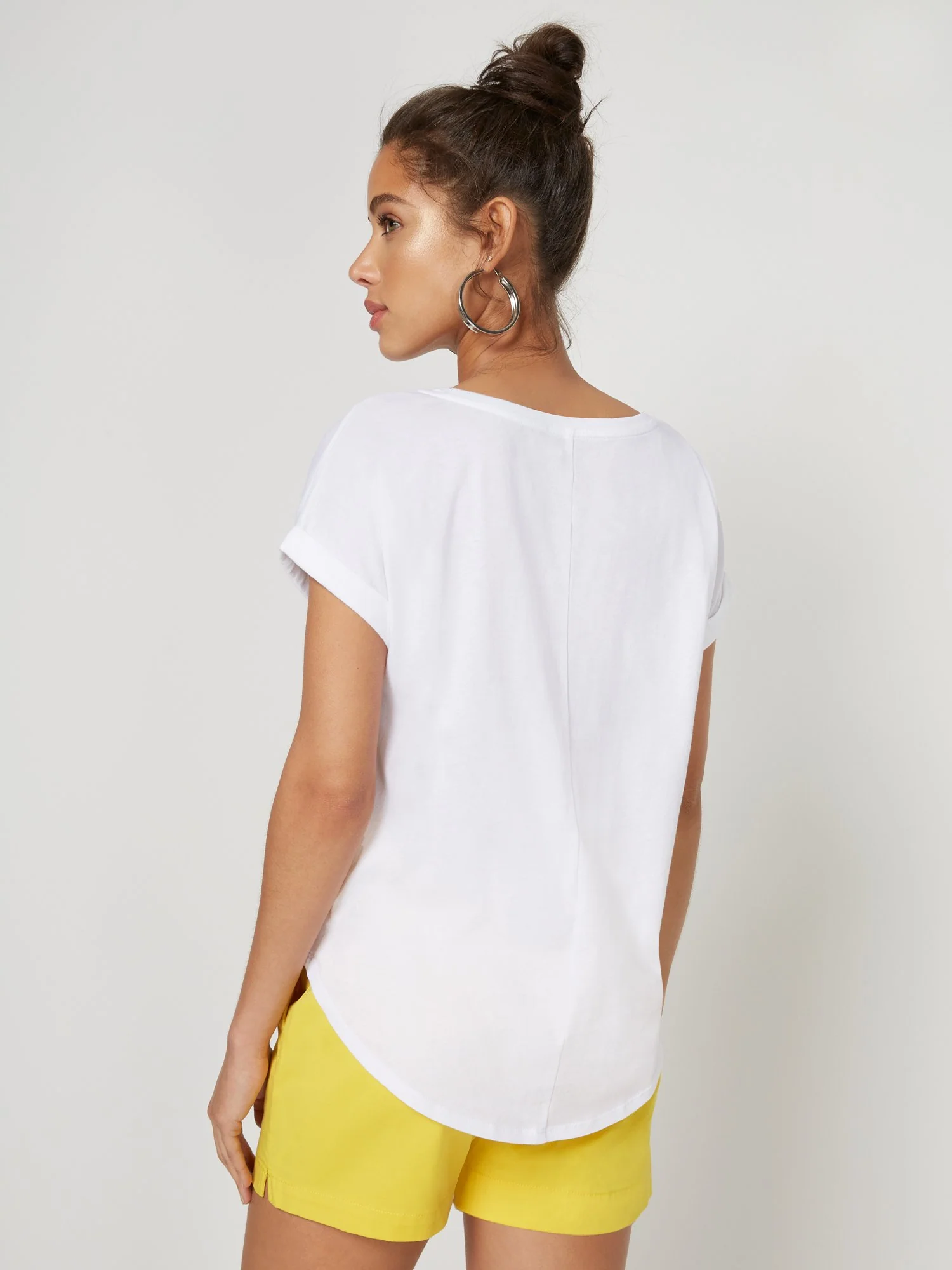 Love Rhinestone Graphic Tee - Image 3