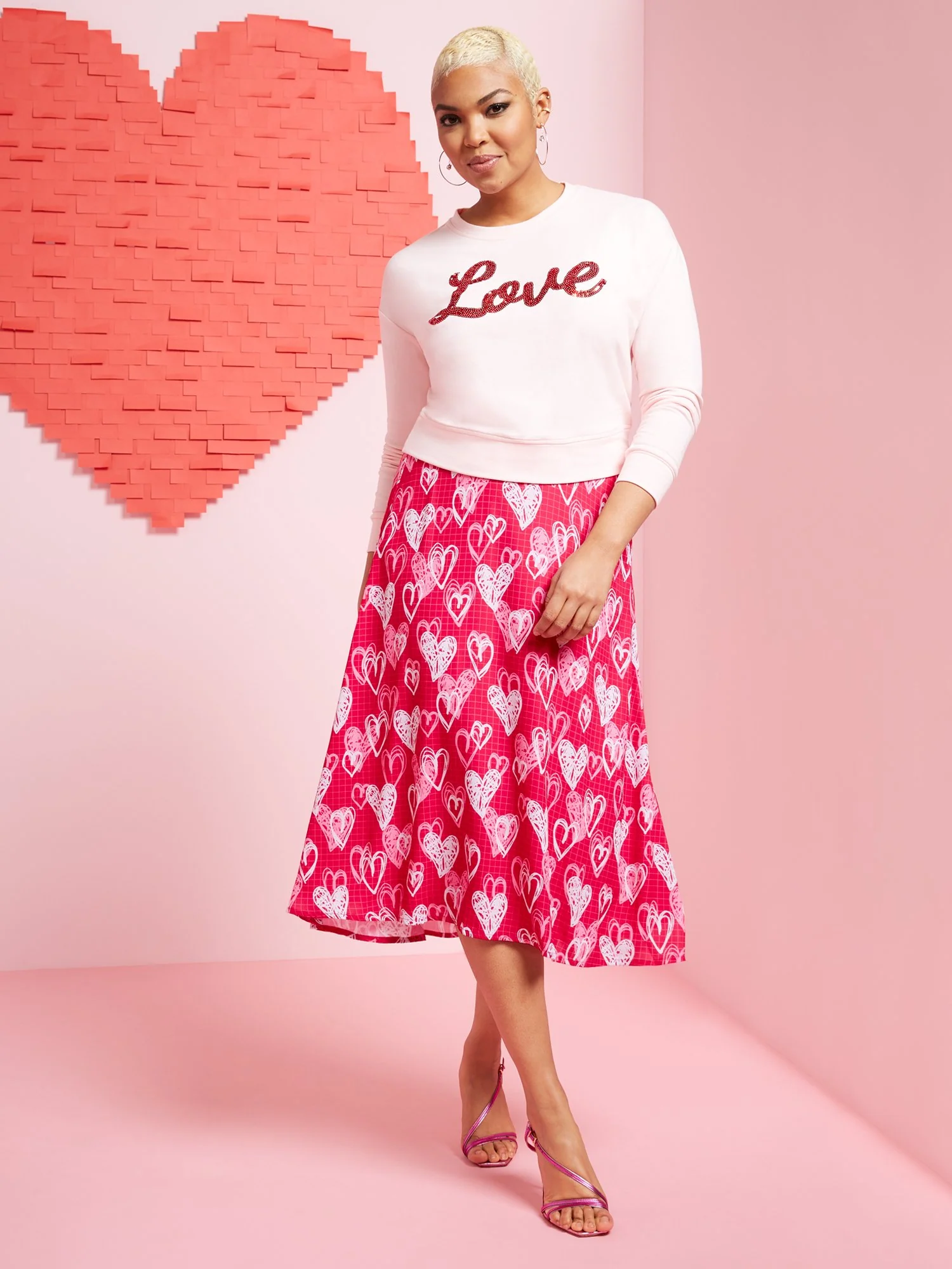 Love Sparkle Sweatshirt - Image 2
