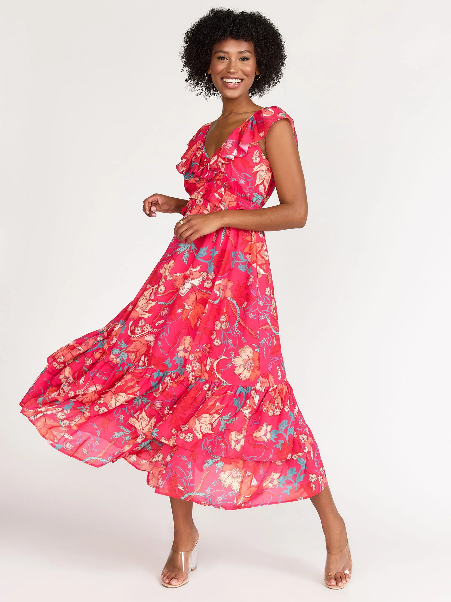 Love The Feeling Floral Maxi Dress - Flying Tomato - Image 2