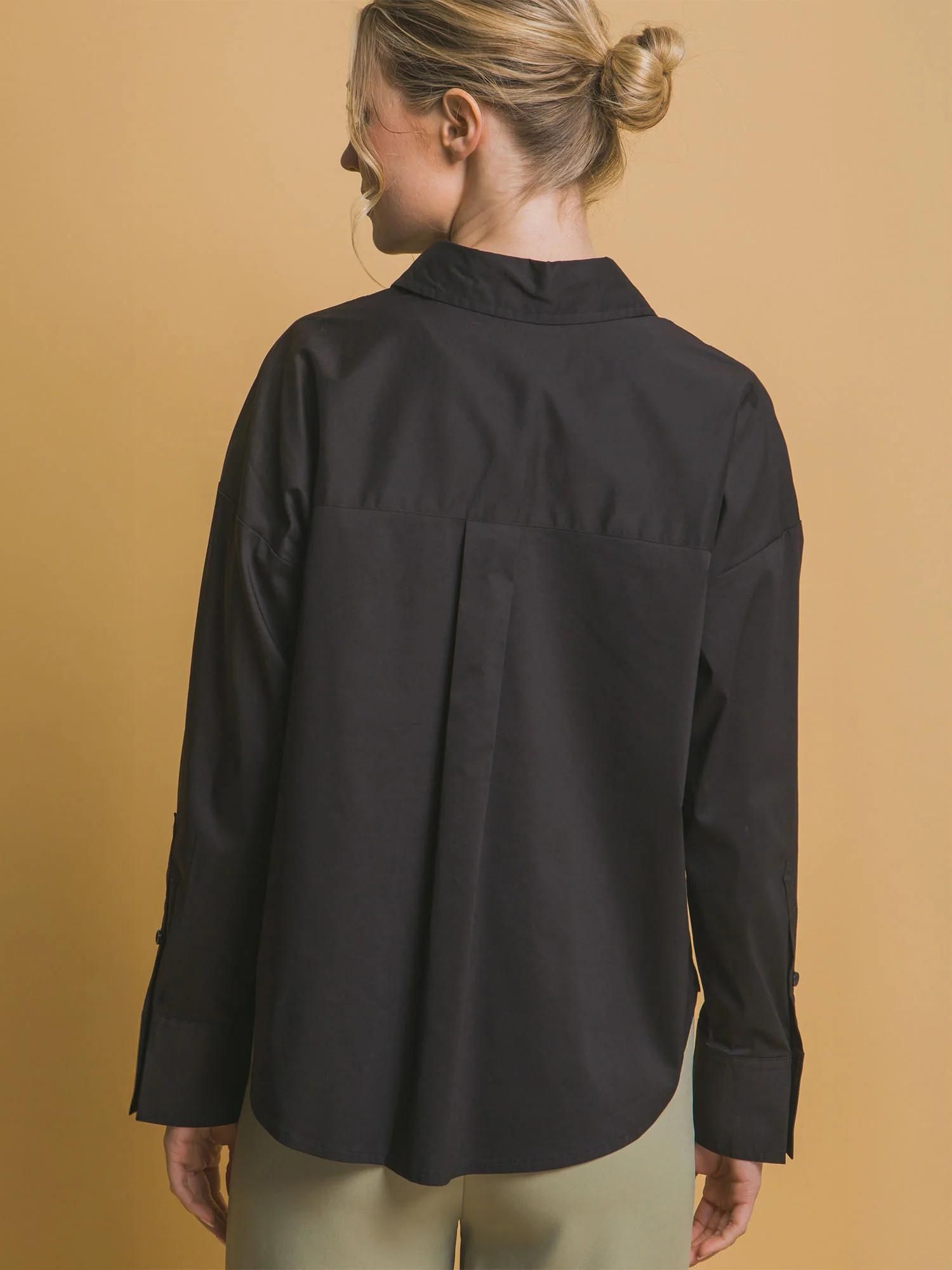 Stretch Cotton Button Down Shirt - Image 12