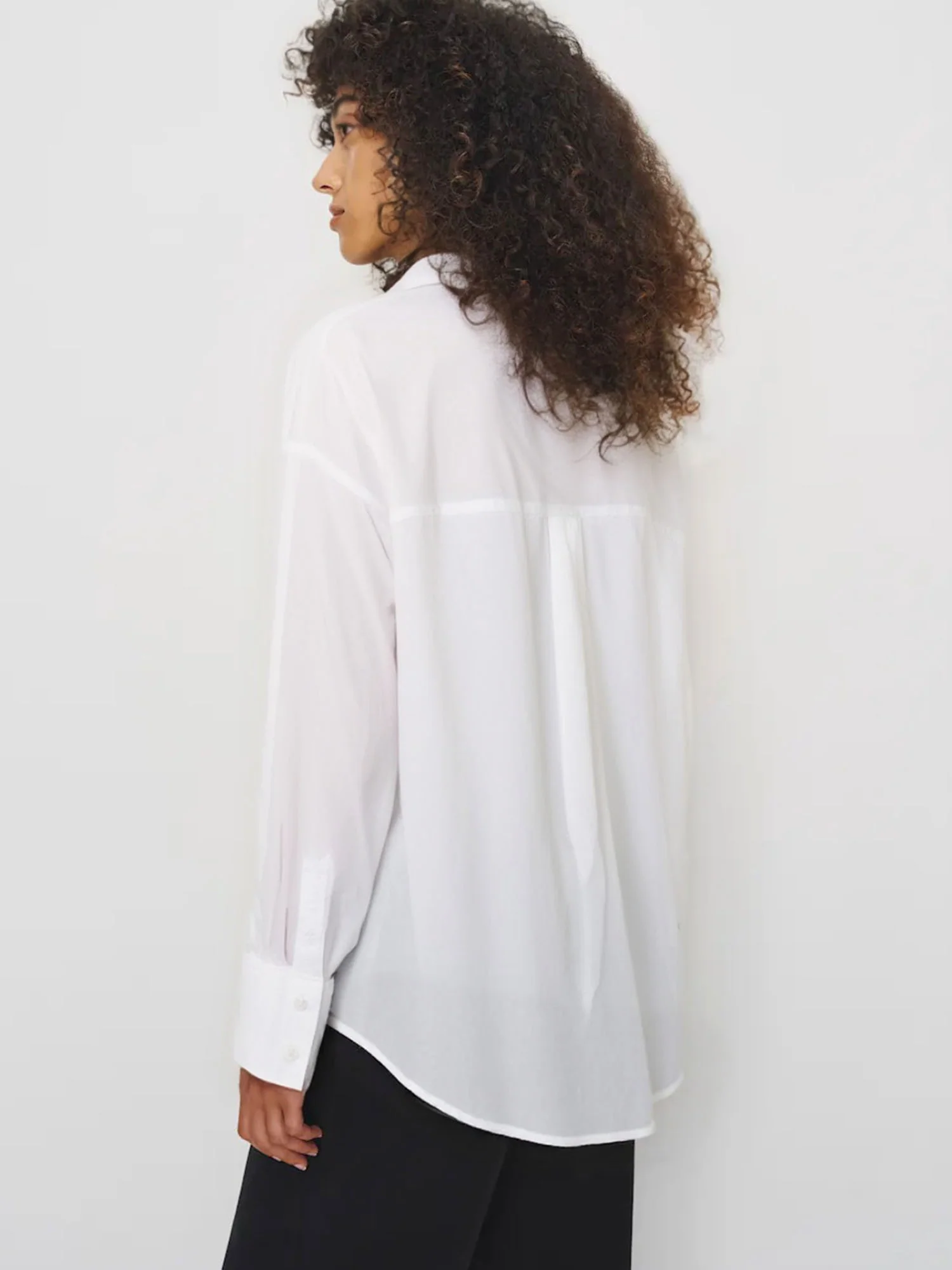 Stretch Cotton Button Down Shirt - Image 3