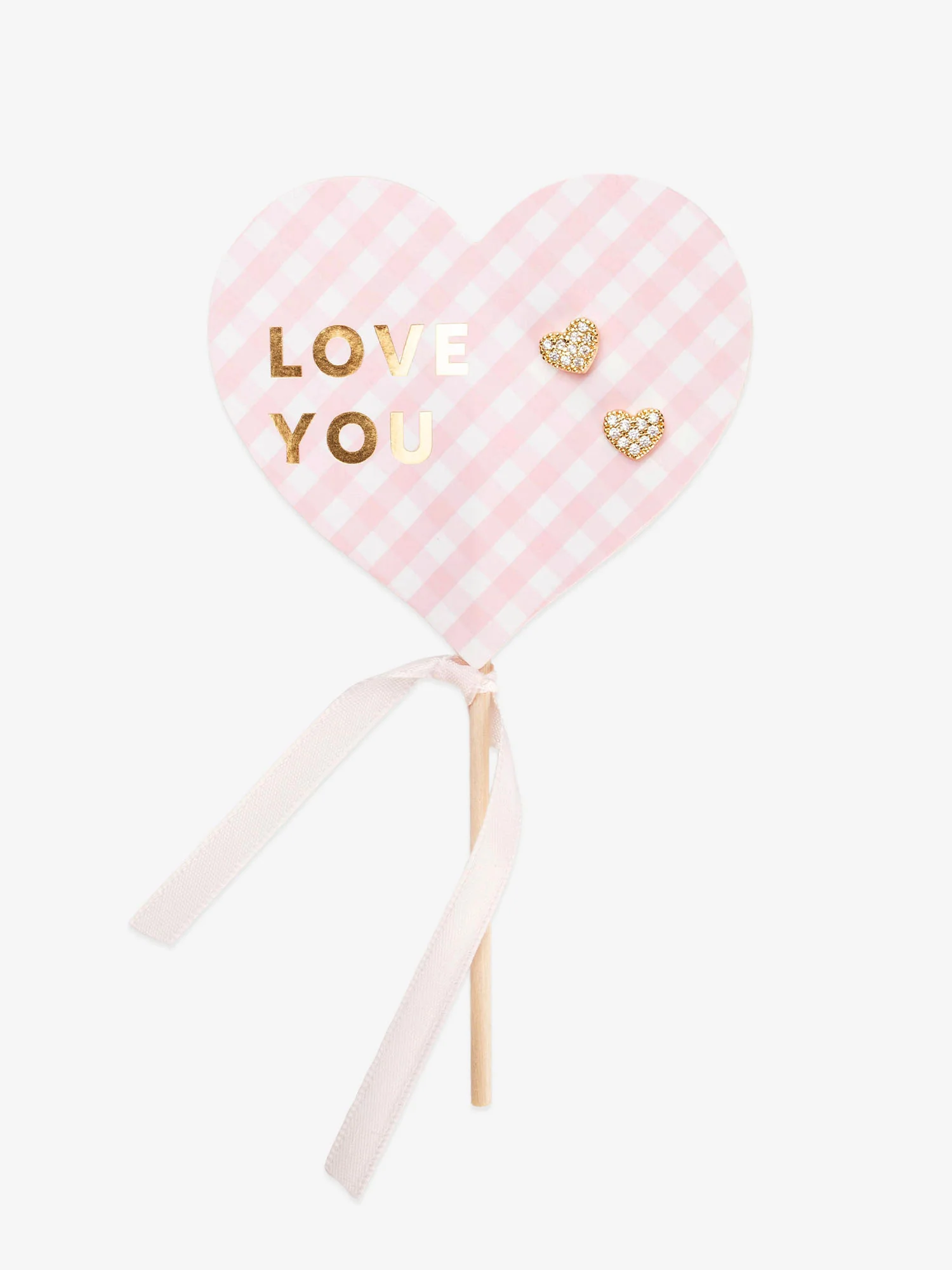 Violet Brooks Love You Diamond Heart O Gram Earings - Brands We Love