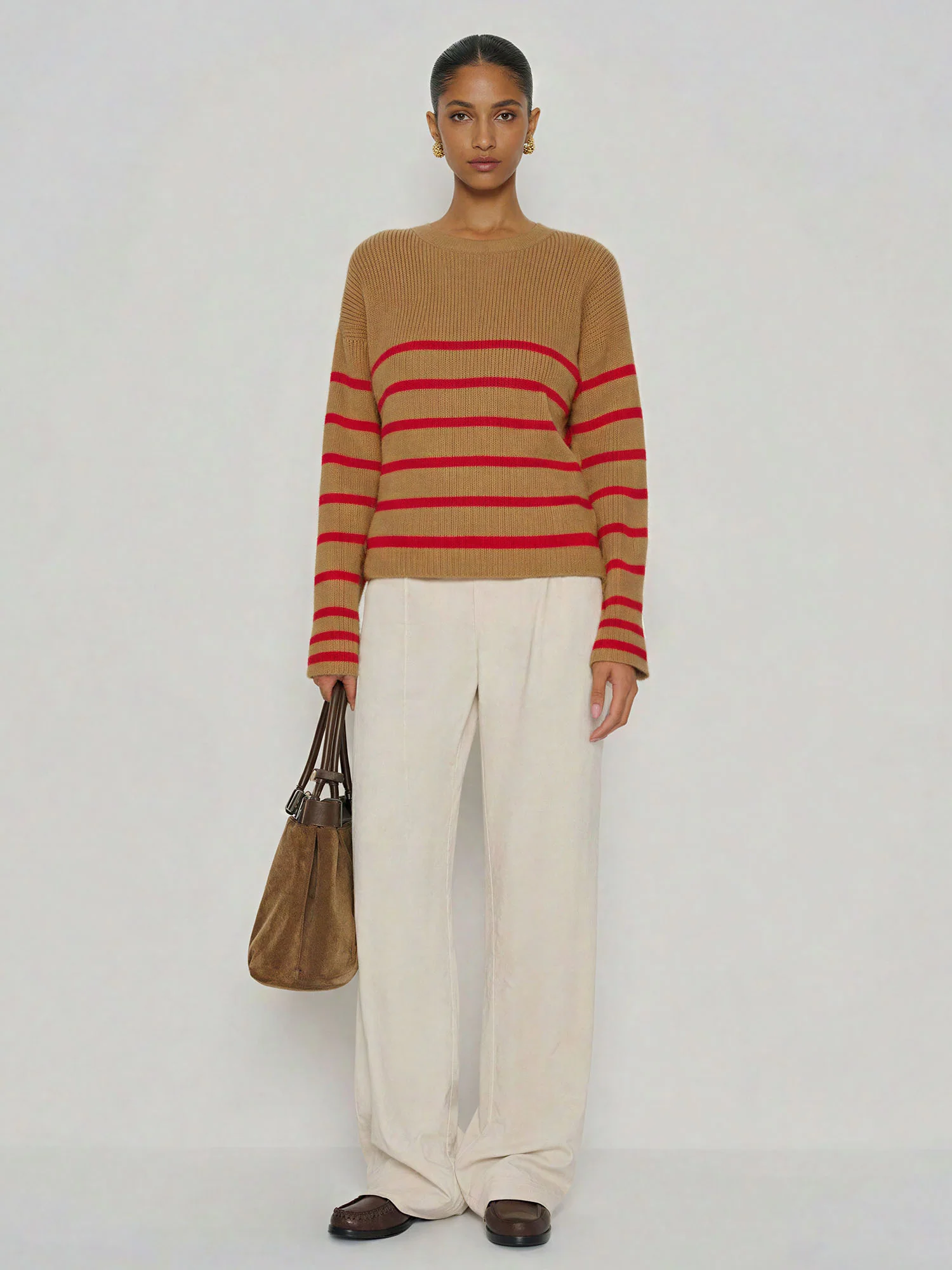 Bell Sleeve Stripe Sweater - Image 10