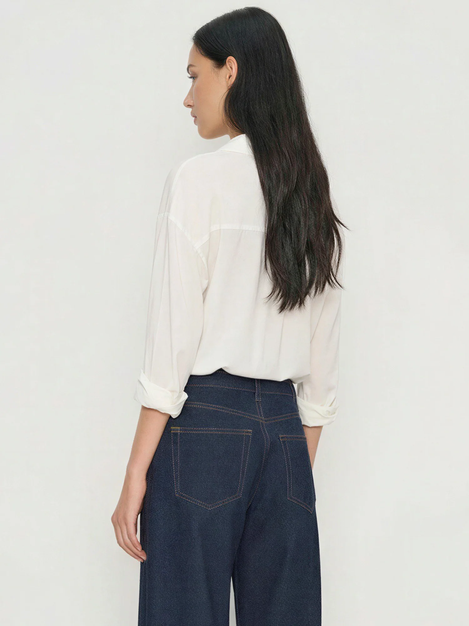 LS CHIFFON BUTTON DOWN SHIRT - Image 8