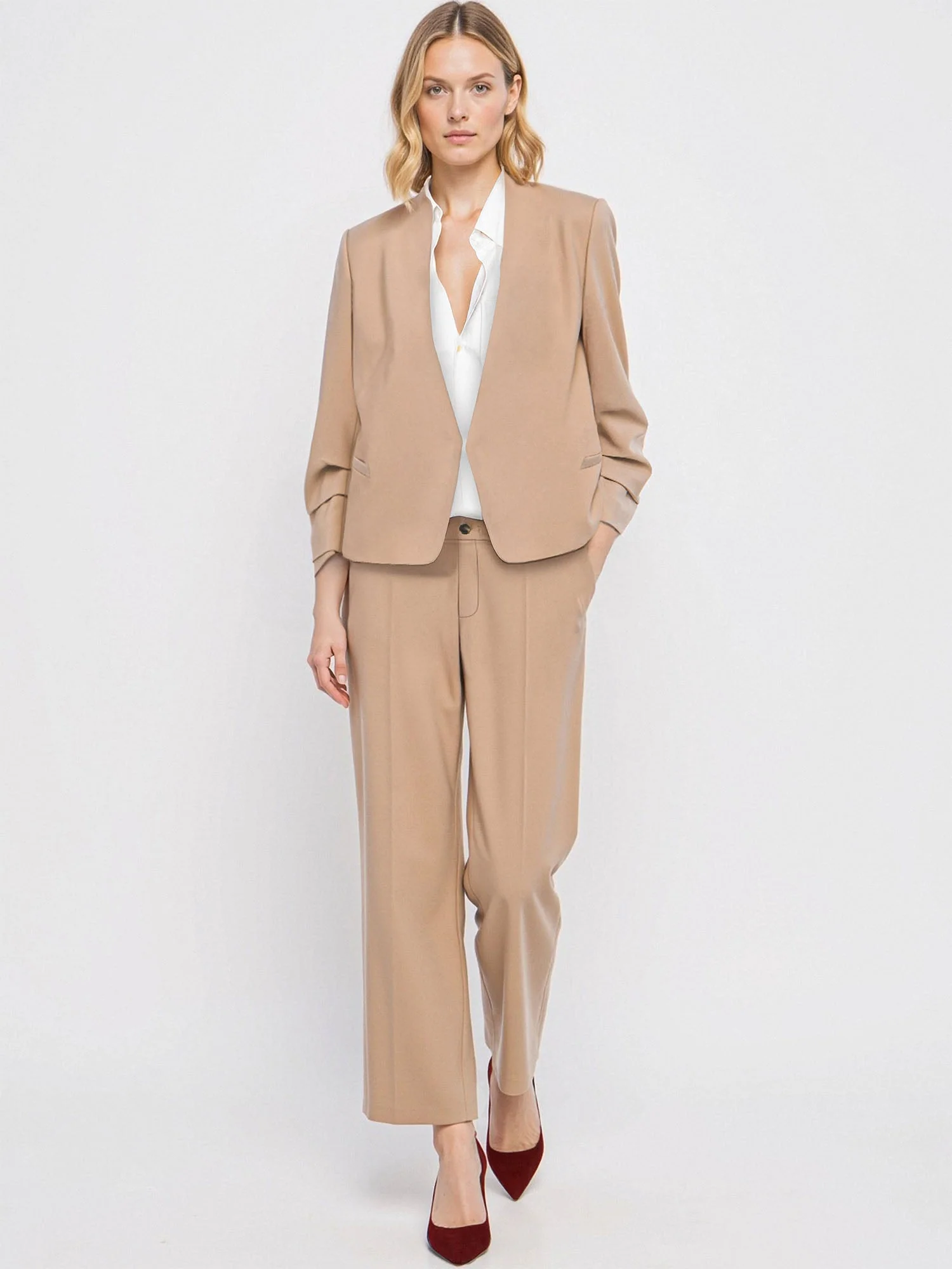 Vertigo Long Sleeve Open Blazer - Image 16