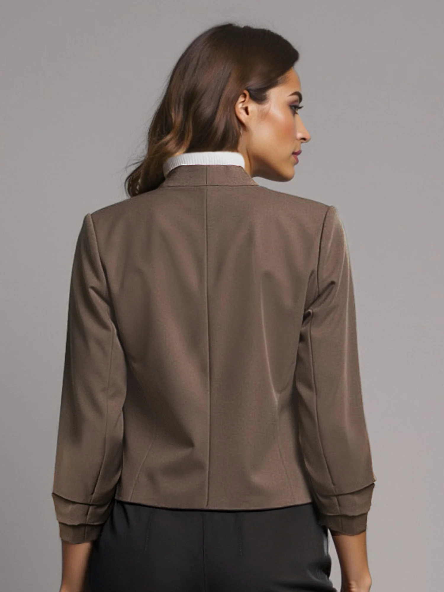 Vertigo Long Sleeve Open Blazer - Image 3