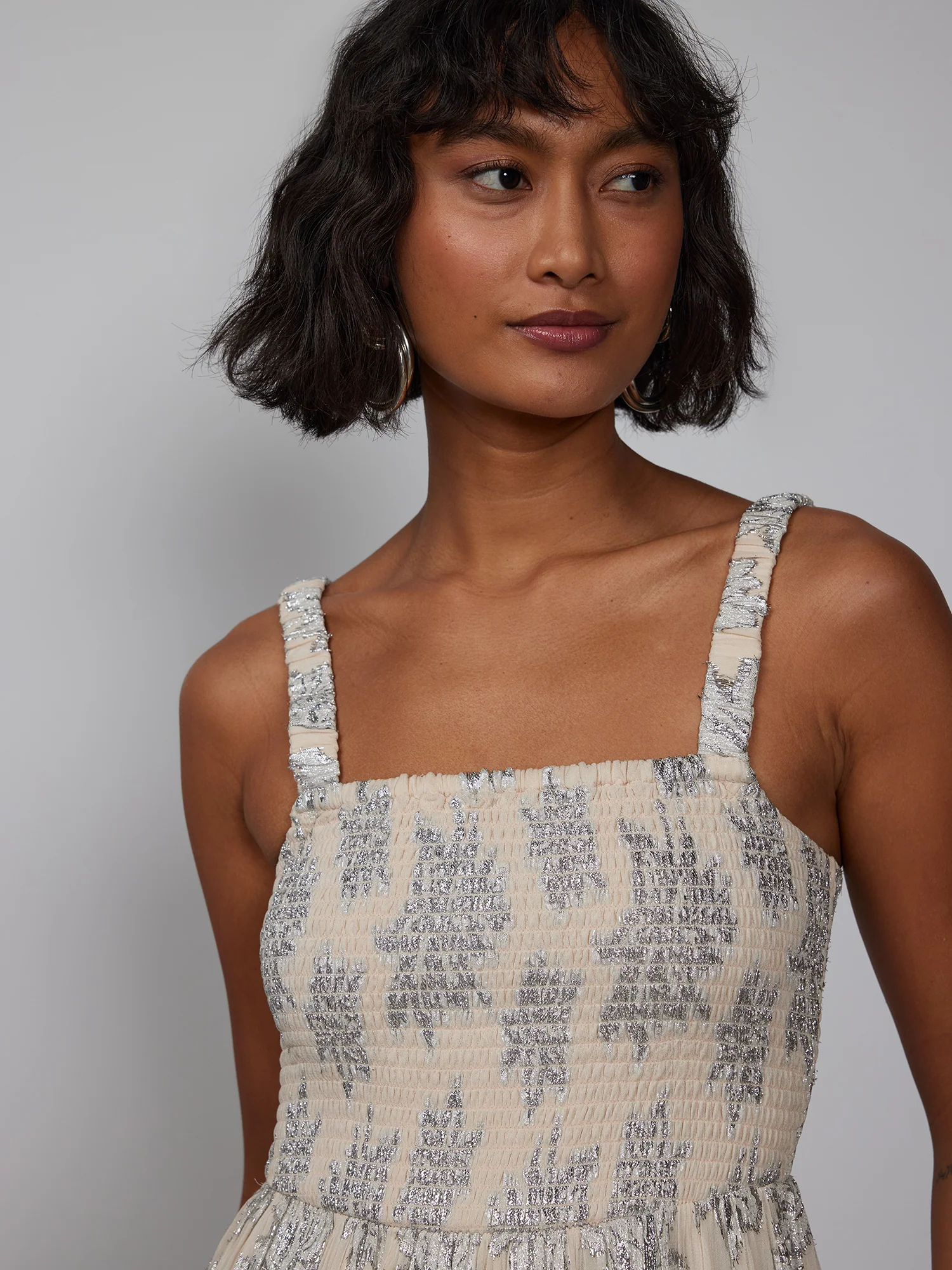 Dip Dye Jacquard Maxi Dress - Image 4