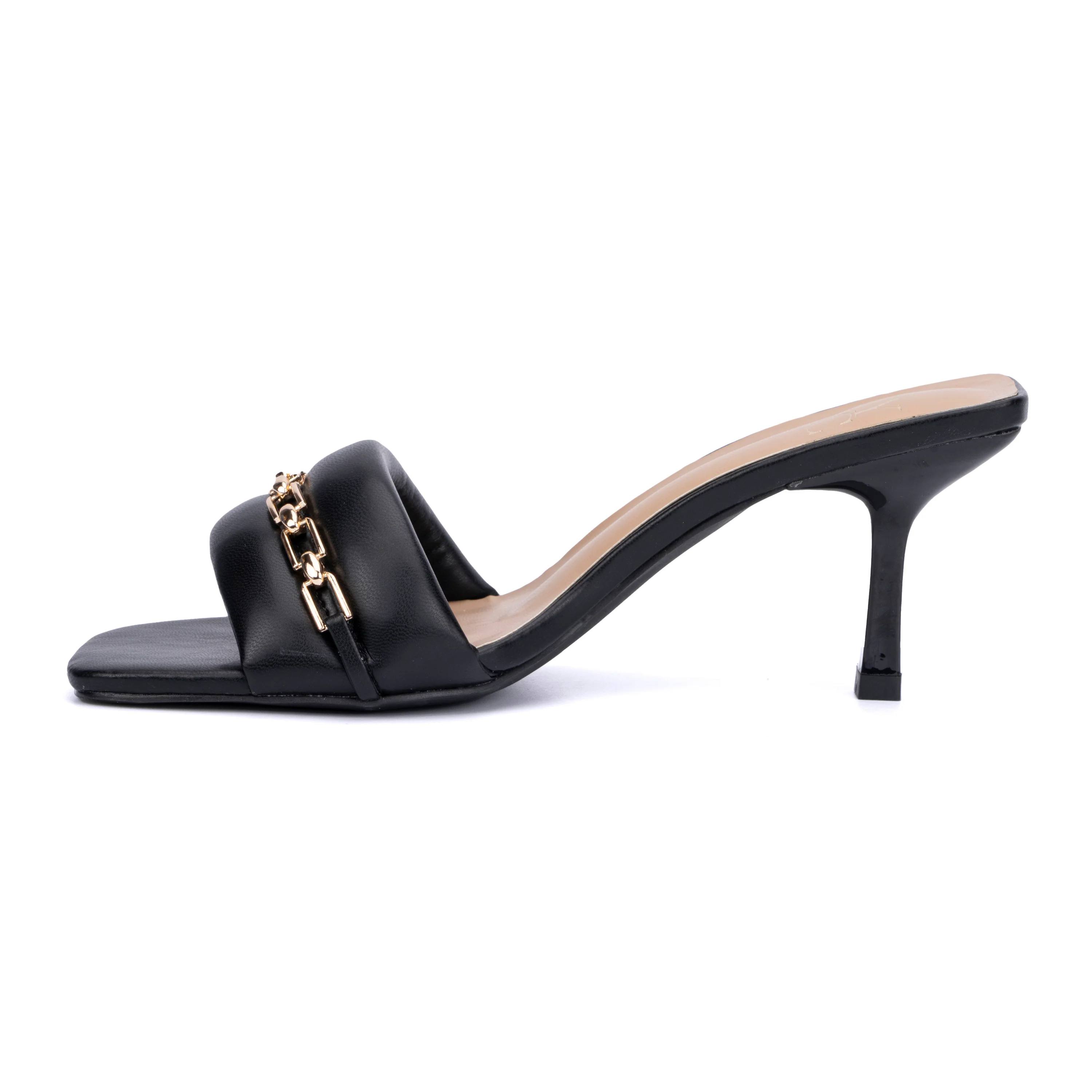 Blasie Chain Detail Mules - Image 3