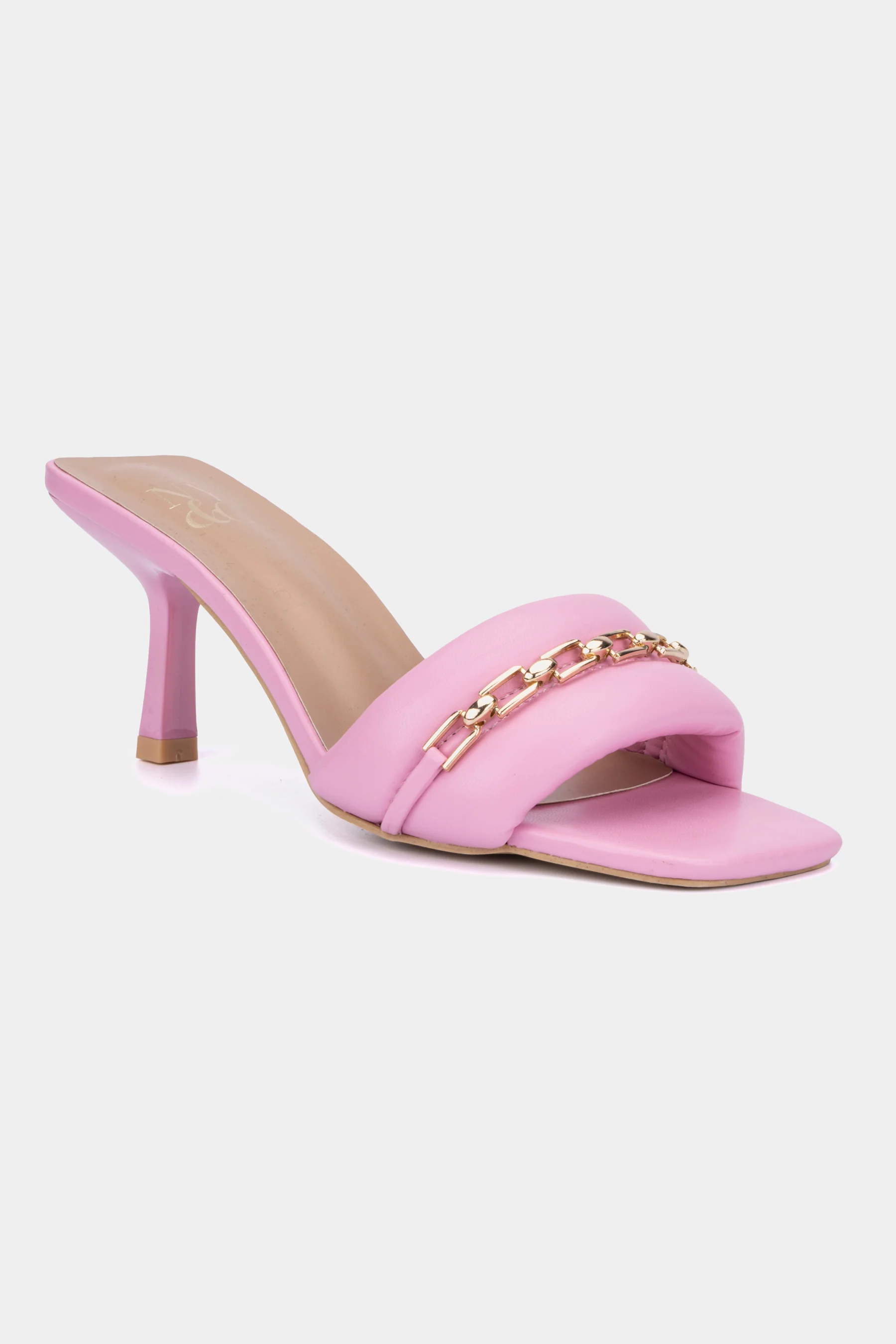 Blasie Chain Detail Mules - Image 5