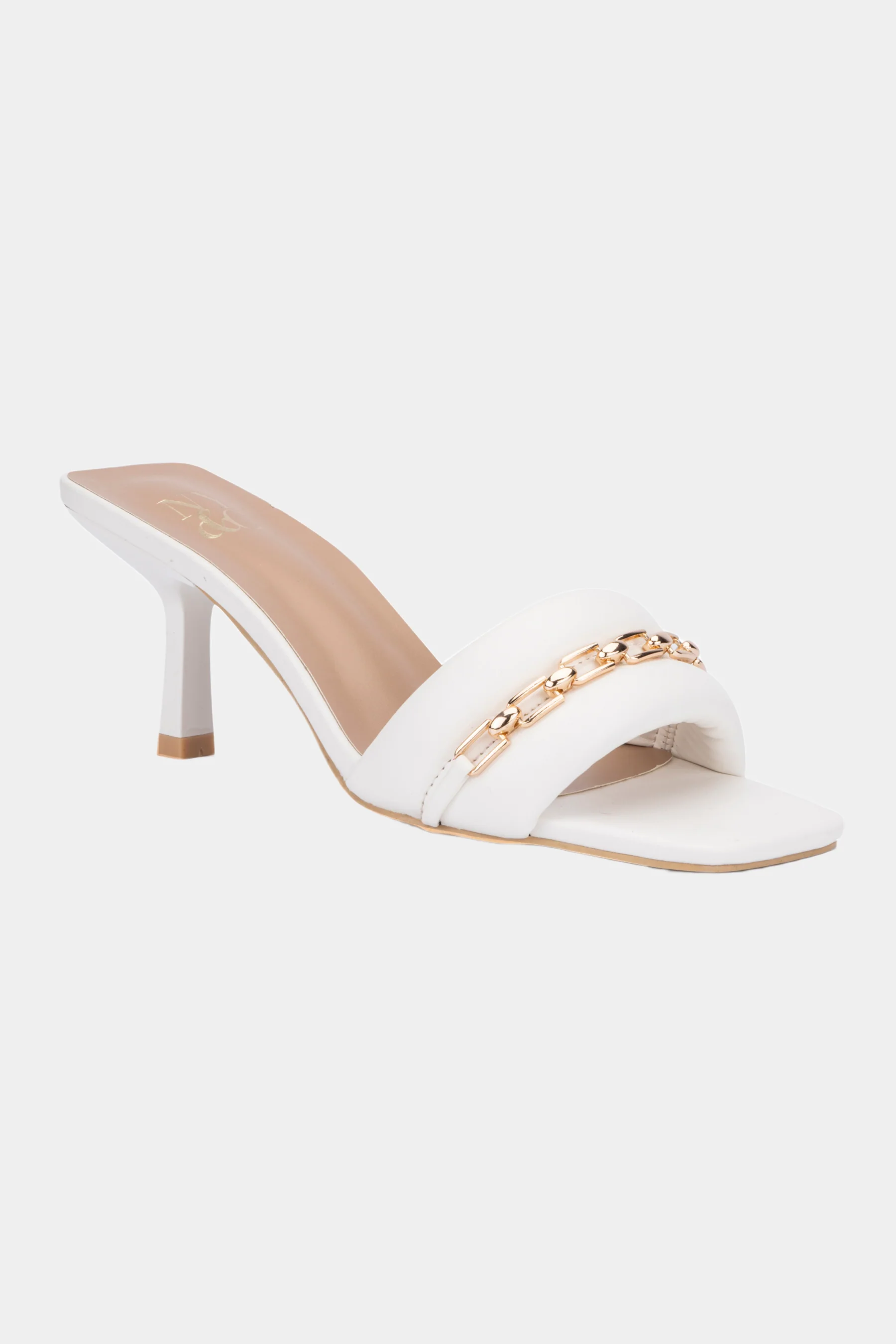 Blasie Chain Detail Mules - Image 9